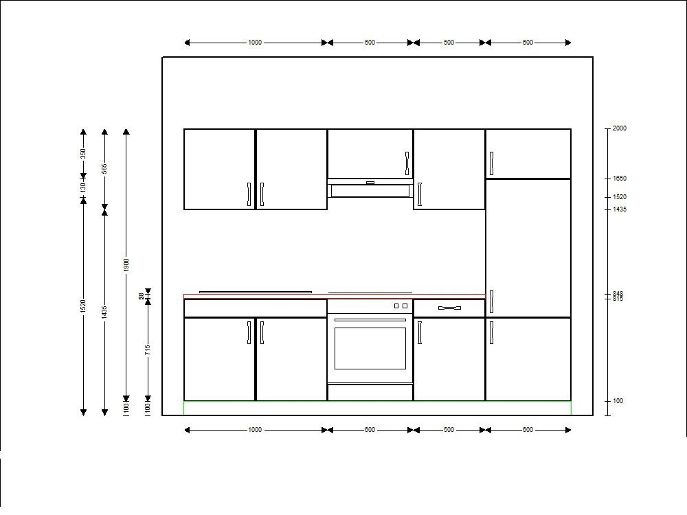 wiho Küchen Küchenzeile »Tilda«, mit E-Geräten, mit Glaskeramik-Kochfeld,  Breite 270 cm auf Raten bestellen