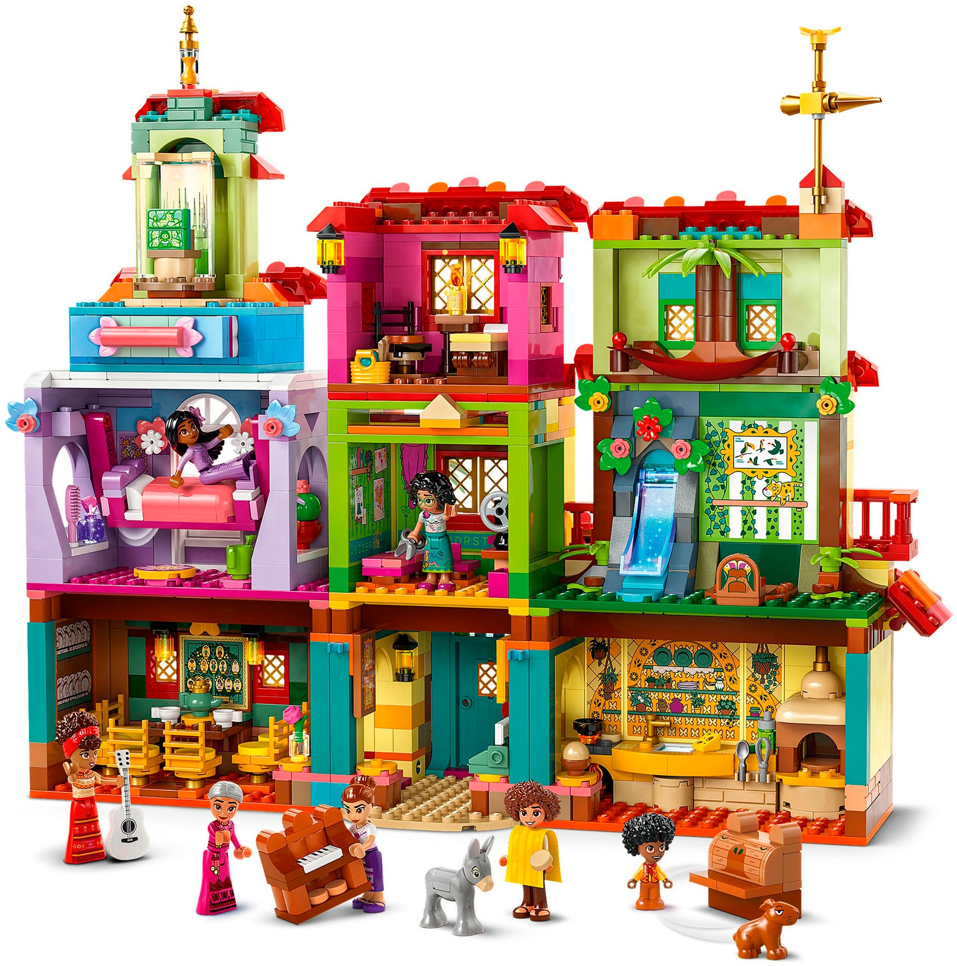 LEGO® Konstruktionsspielsteine »Das magische Haus der Madrigals (43245), LEGO Disney Classic«, (1560 St.), Made in Europe