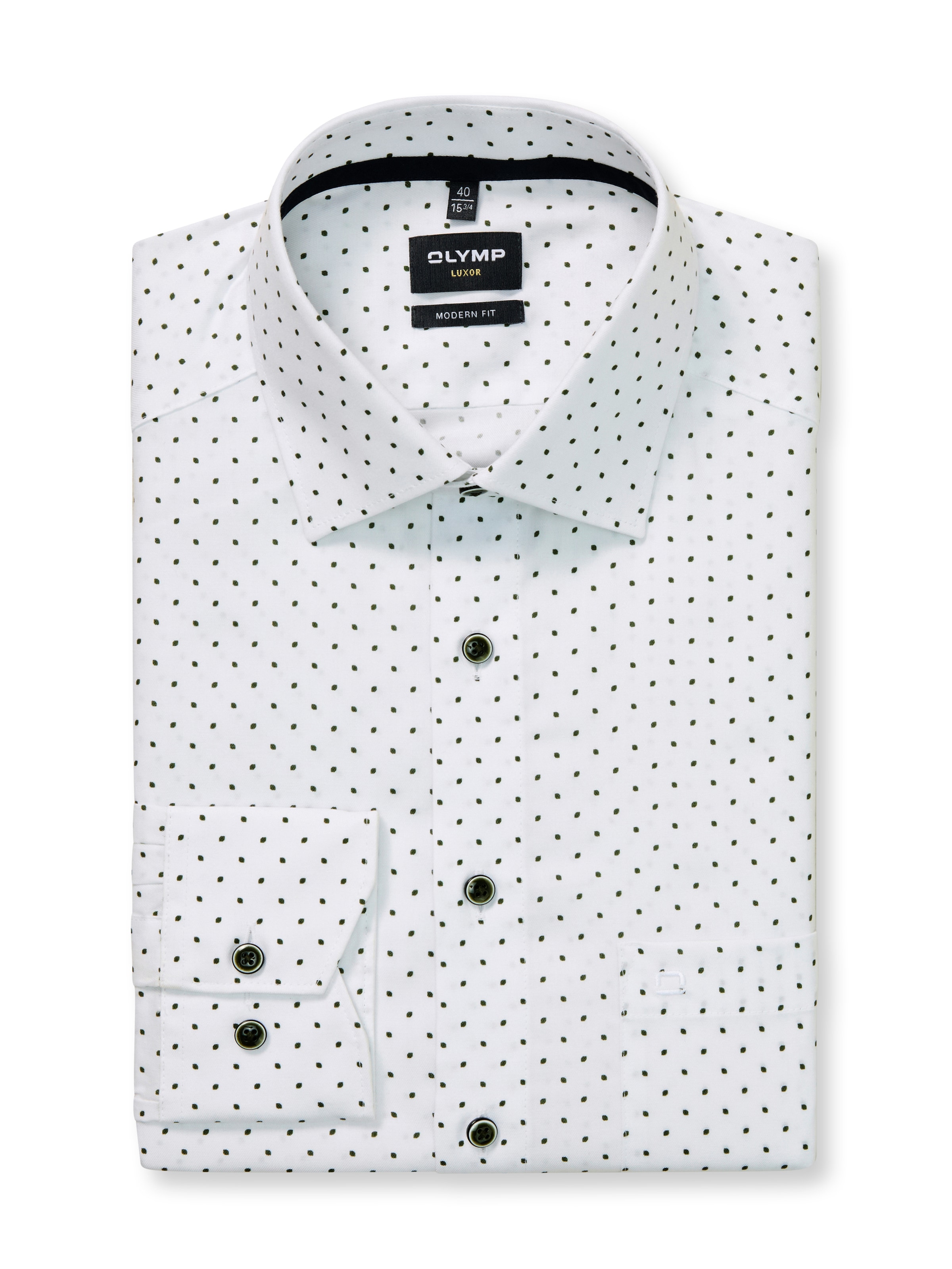 OLYMP Langarmhemd »Luxor« bügelfrei, formbeständig
