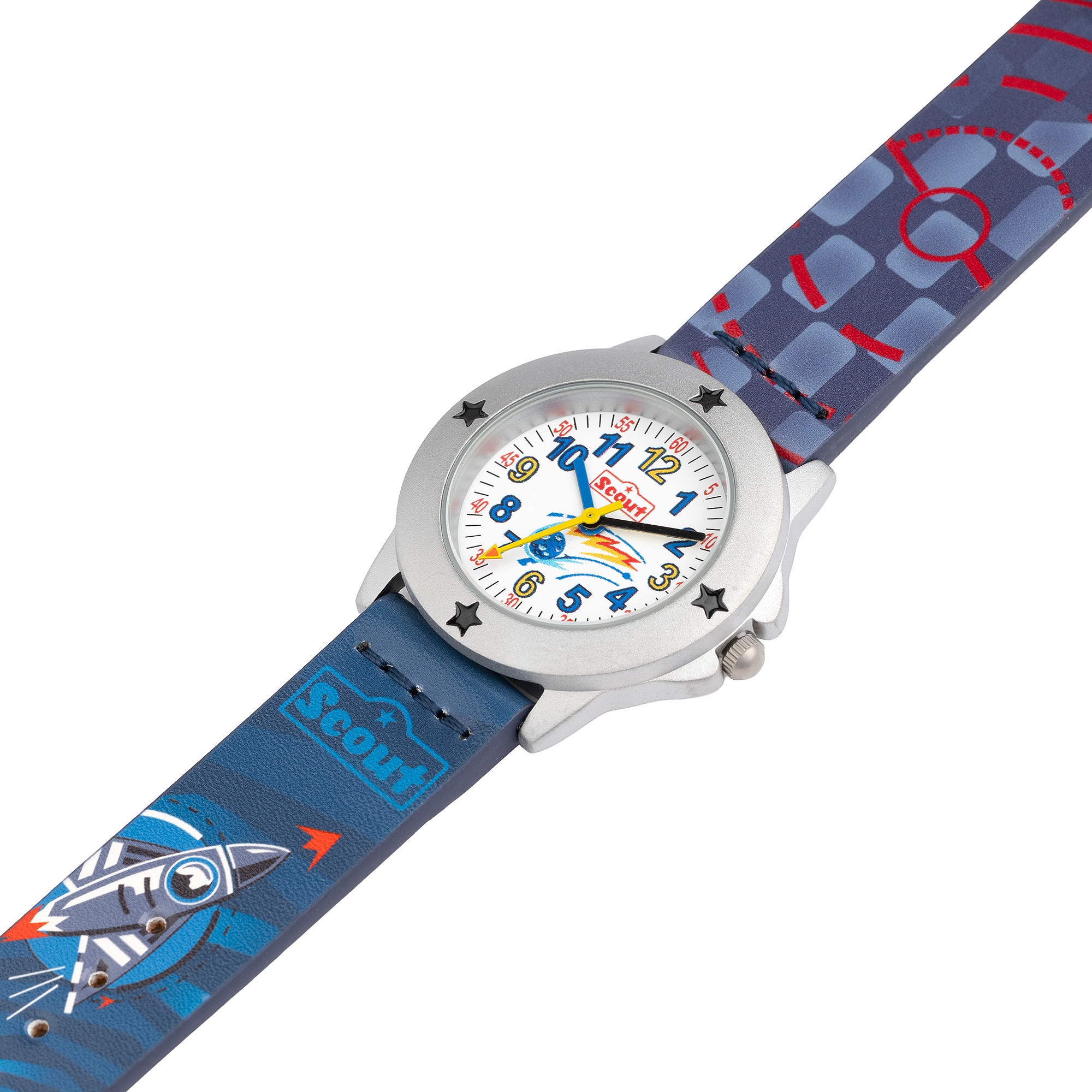 Scout Quarzuhr »Weltraum« Armbanduhr, Kinderuhr, Junge, analog