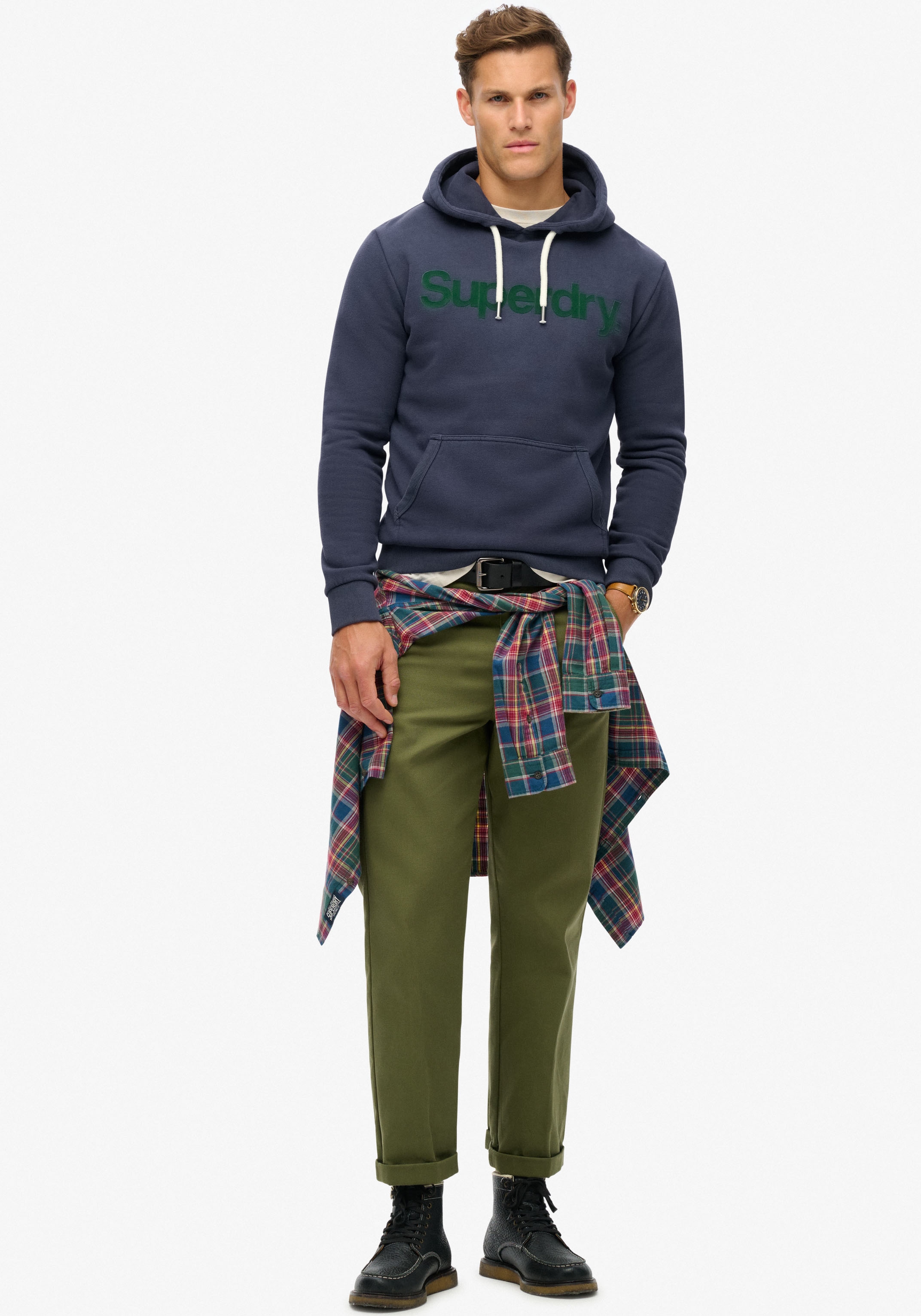 Superdry Kapuzensweatshirt »CLASSIC CORE LOGO HOODIE«