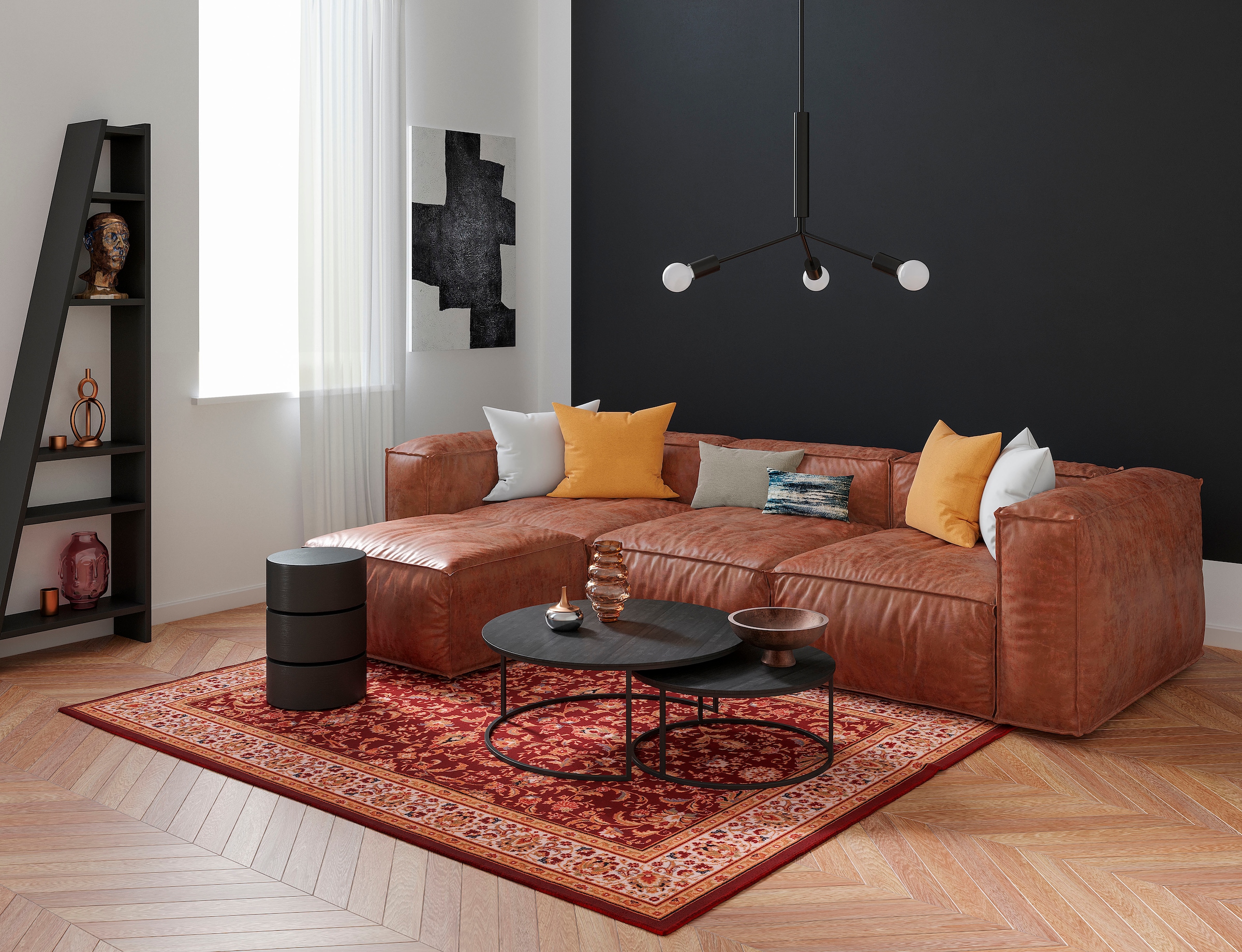 THEKO Wollteppich »Dolna - 808« rechteckig 10 mm Höhe Kurzflor, reine Wolle, Orient-Optik