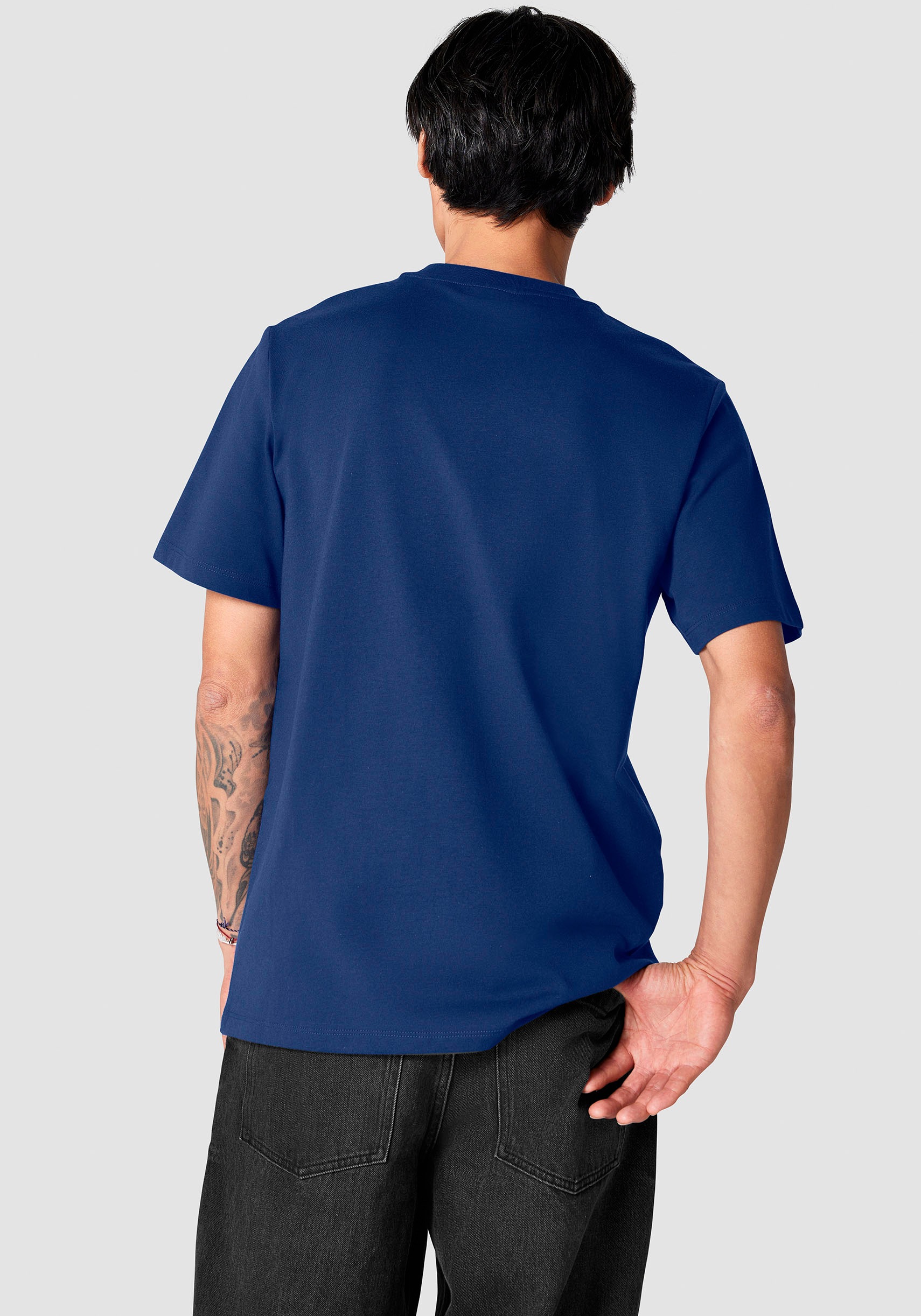 BMW Oversize-Shirt mit Logostickerei auf Brusthöhe