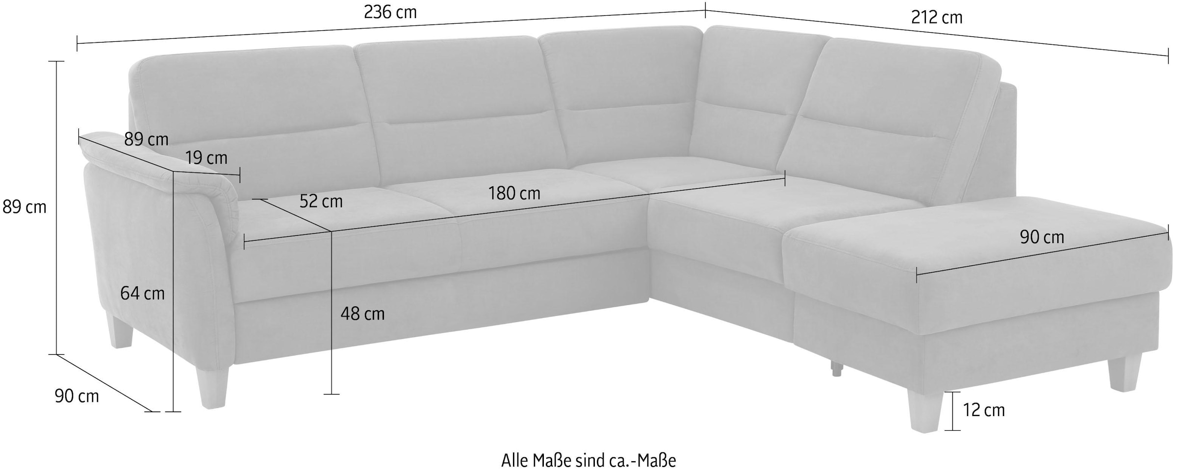 Home affaire Ecksofa