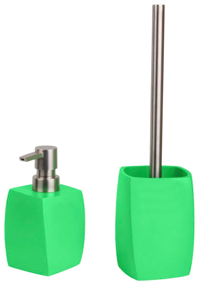 Badaccessoire-Set »Wave Green«, (Kombi-Set, 2 tlg.), bestehend aus Seifenspender und...