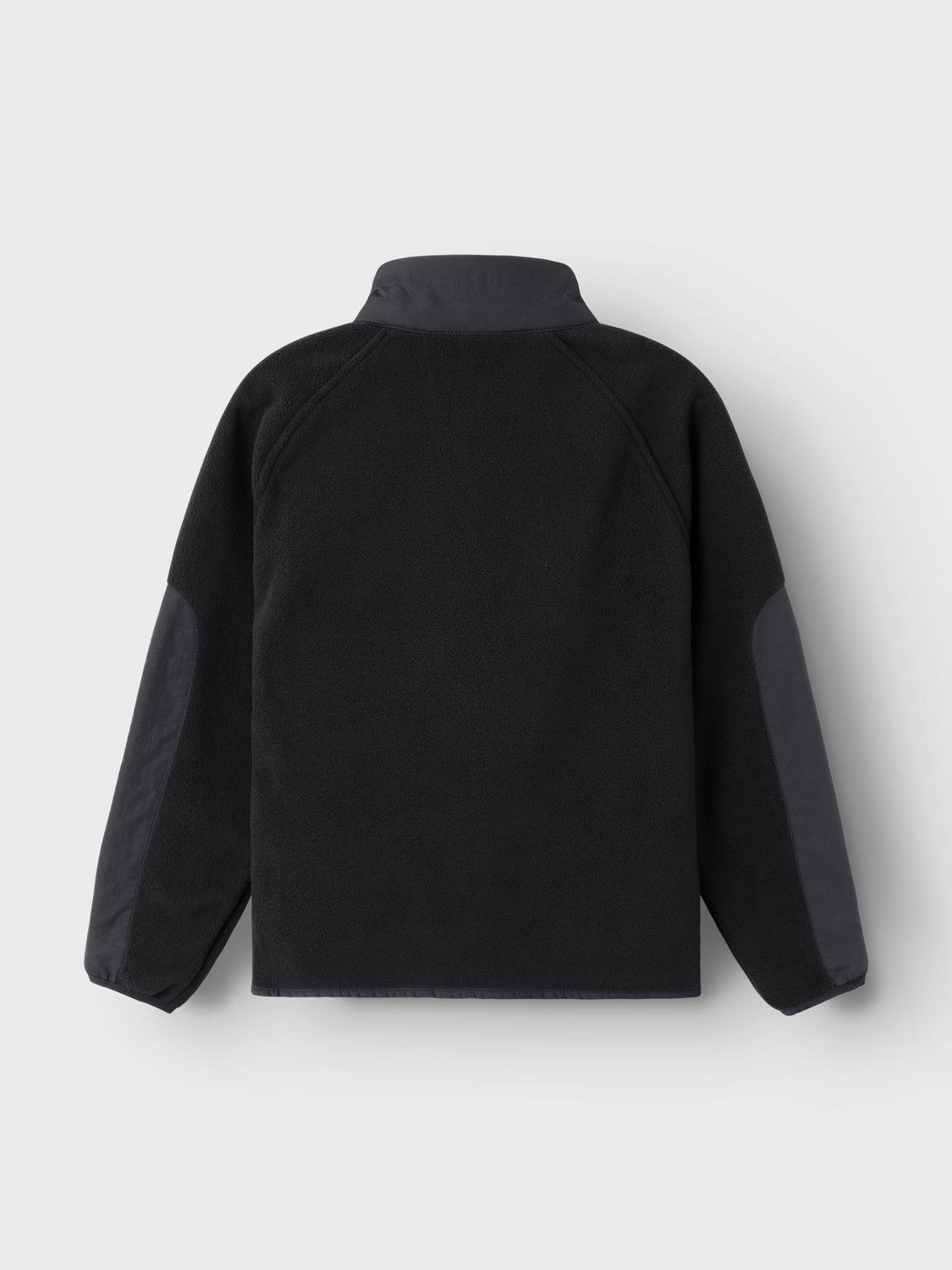 Name It Fleecejacke »NKNMYLES FLEECE JACKET NOOS«, ohne Kapuze, im Materialmix und cooler Colorblocking-Optik
