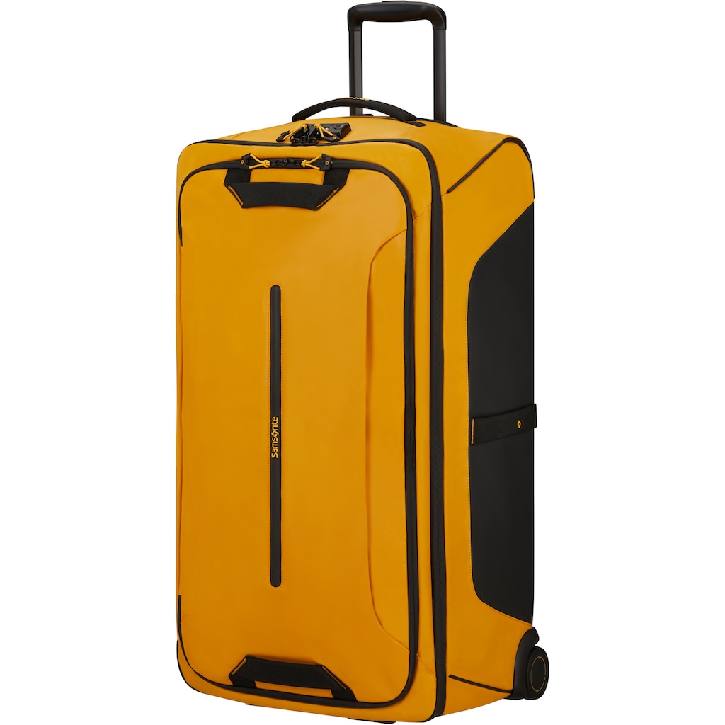 Samsonite Reisetasche »Ecodiver 79 cm Yellow« mit Trolley- und Rucksackfunktion; teilweise aus recyceltem Material