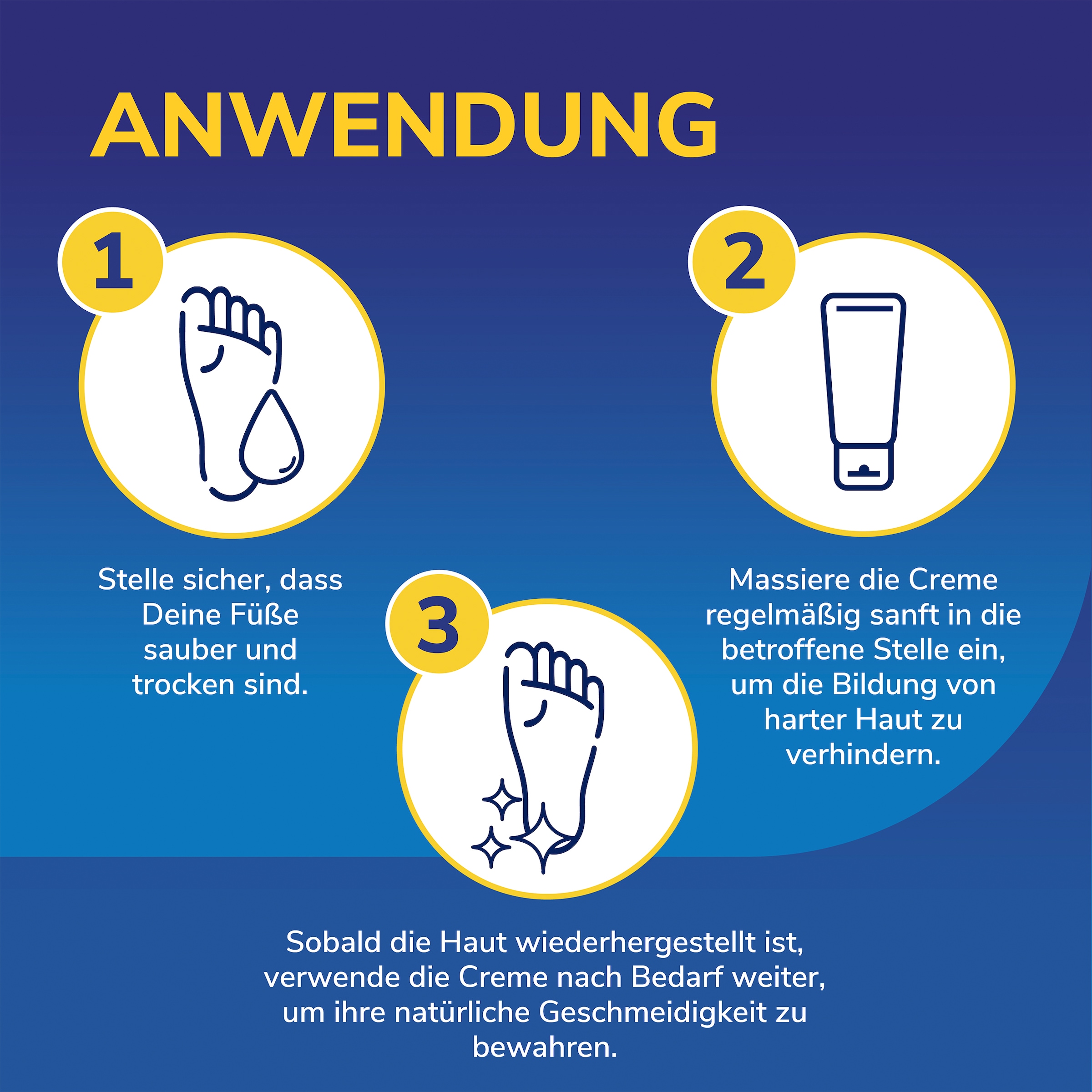 Scholl Fußcreme »ExpertCare« reichaltige Fuß- und Nagelcreme für raue Füße