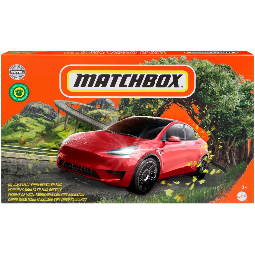MATCHBOX Spielzeug-Auto »Basic EV Sustainable«, (Set, 12 tlg.)