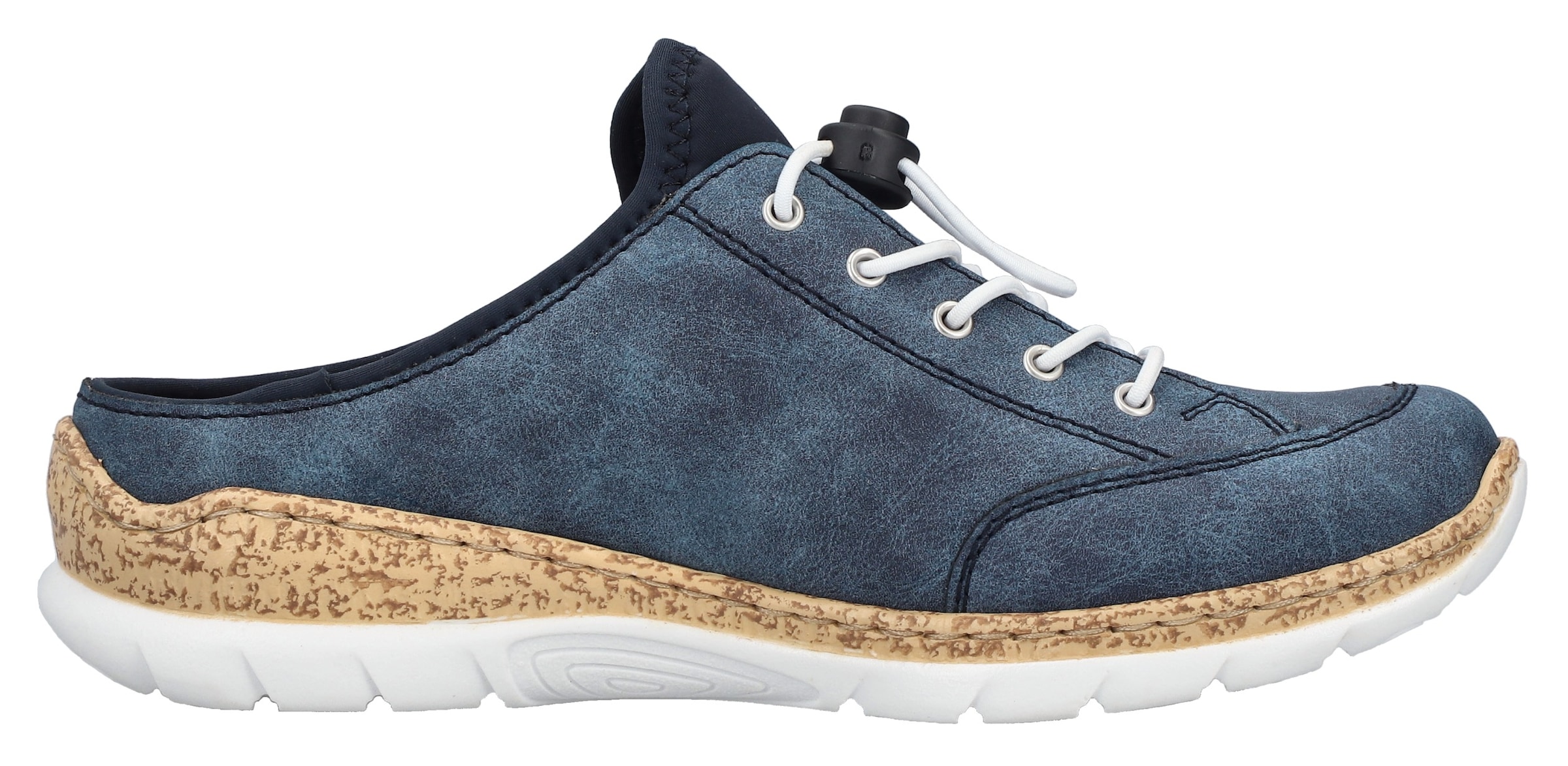 Rieker Clog, Sabot, Schlupfschuh, Sneaker mit MemoSoft-Ausstattung
