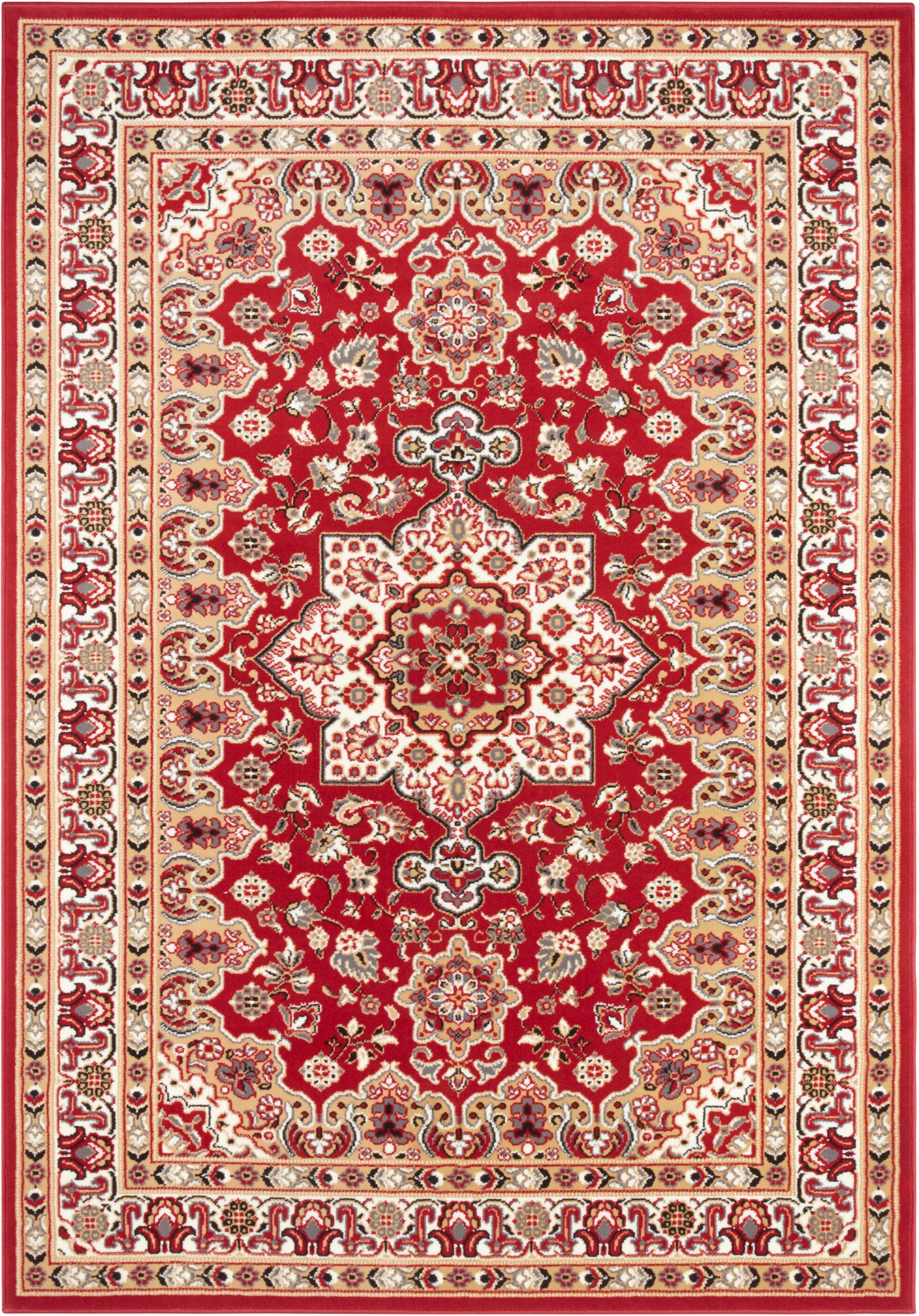 HANSE Home Teppich »Parun Täbriz«, rechteckig, 9 mm Höhe, Kurzflor, Orient, Läufer, Vintage, Esszimmer, Wohnzimmer, Flur