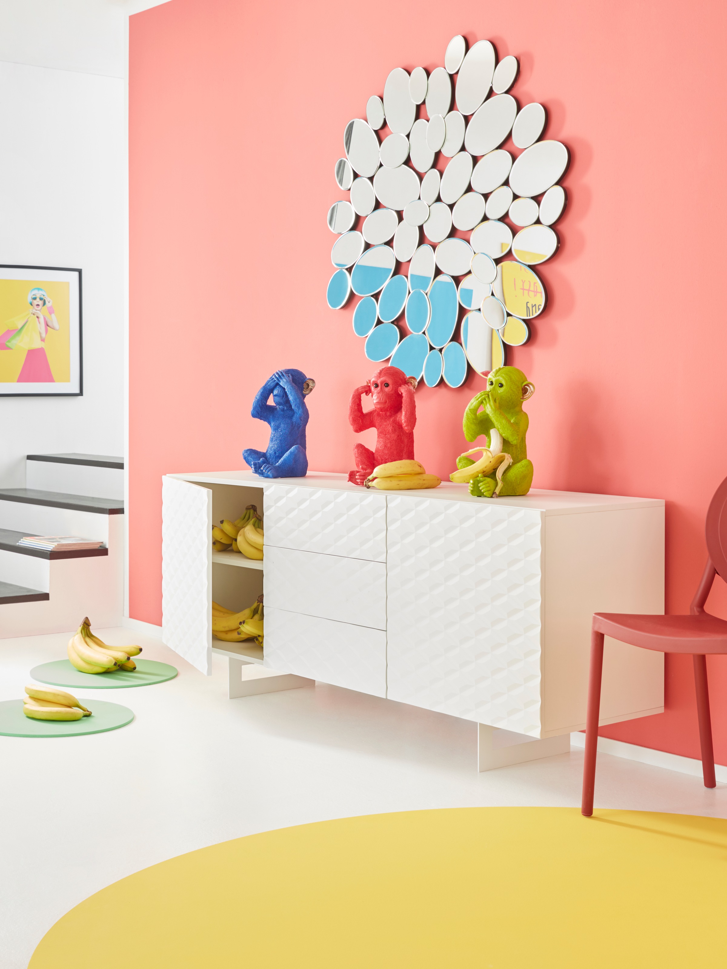 queence Bild »Frau« Bilder von Frauen | Frau | Humor | Kunst HD Premium Poster-Druck inkl. Holzrahmen