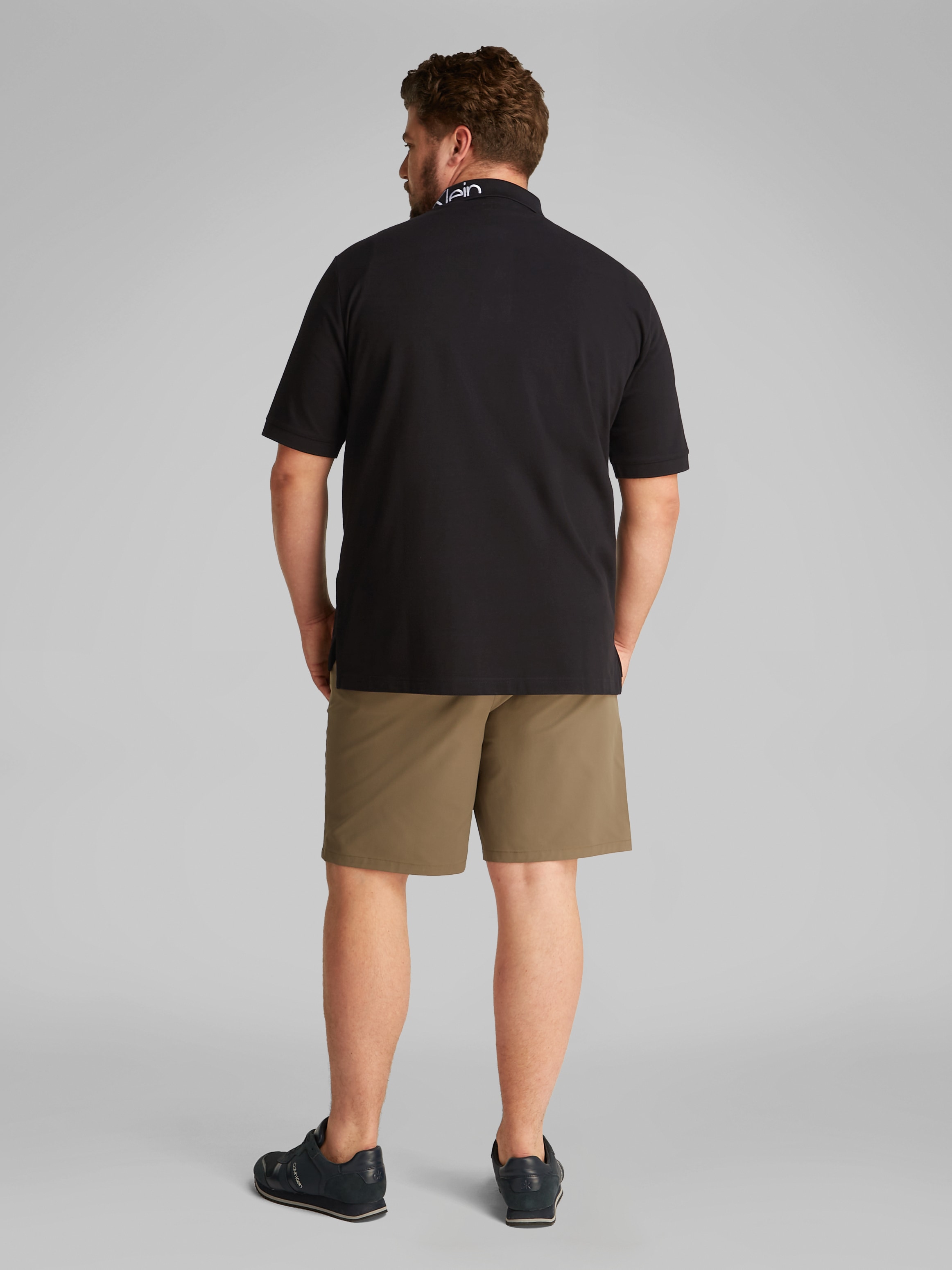 Calvin Klein Big&Tall Poloshirt »BT_STRETCH PIQUE LOGO CLLR POLO«, in großen Größen