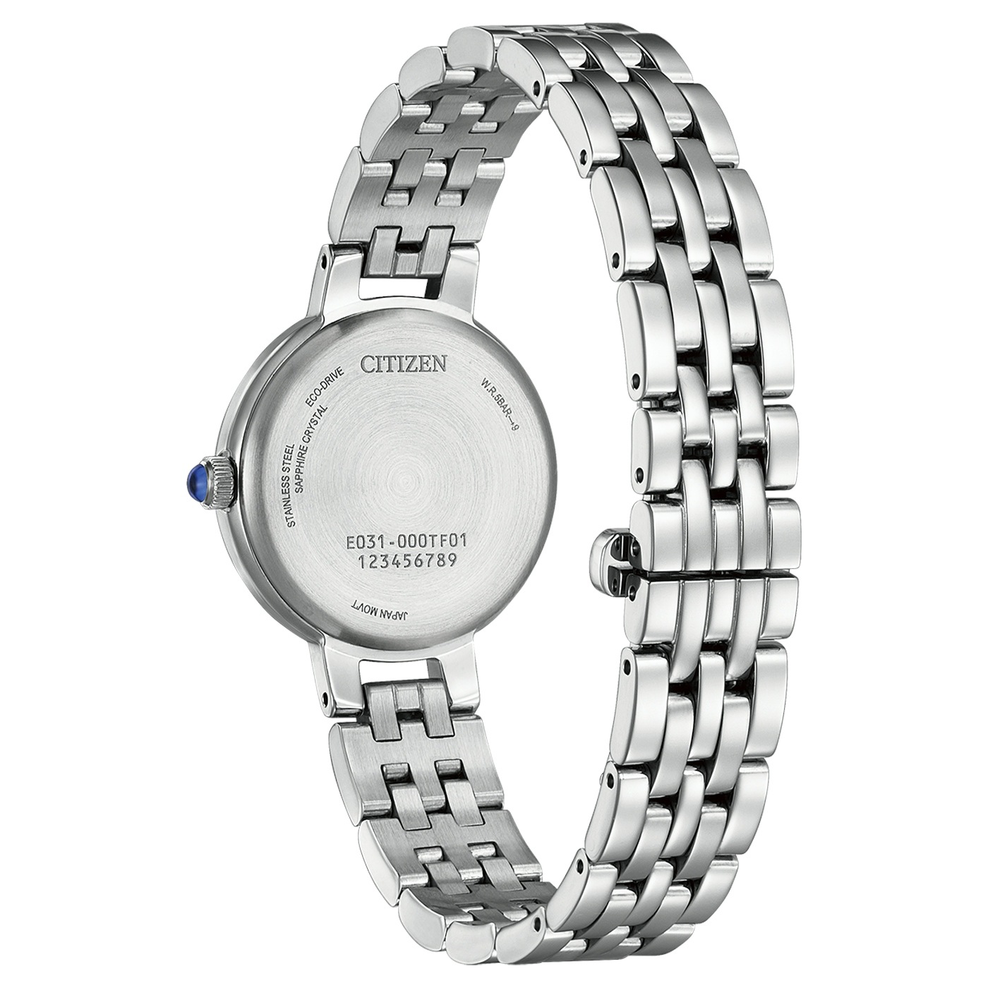 Citizen Solaruhr »Citizen L« Quarzuhr, Armbanduhr, Damenuhr, Edelstahlarmband, analog