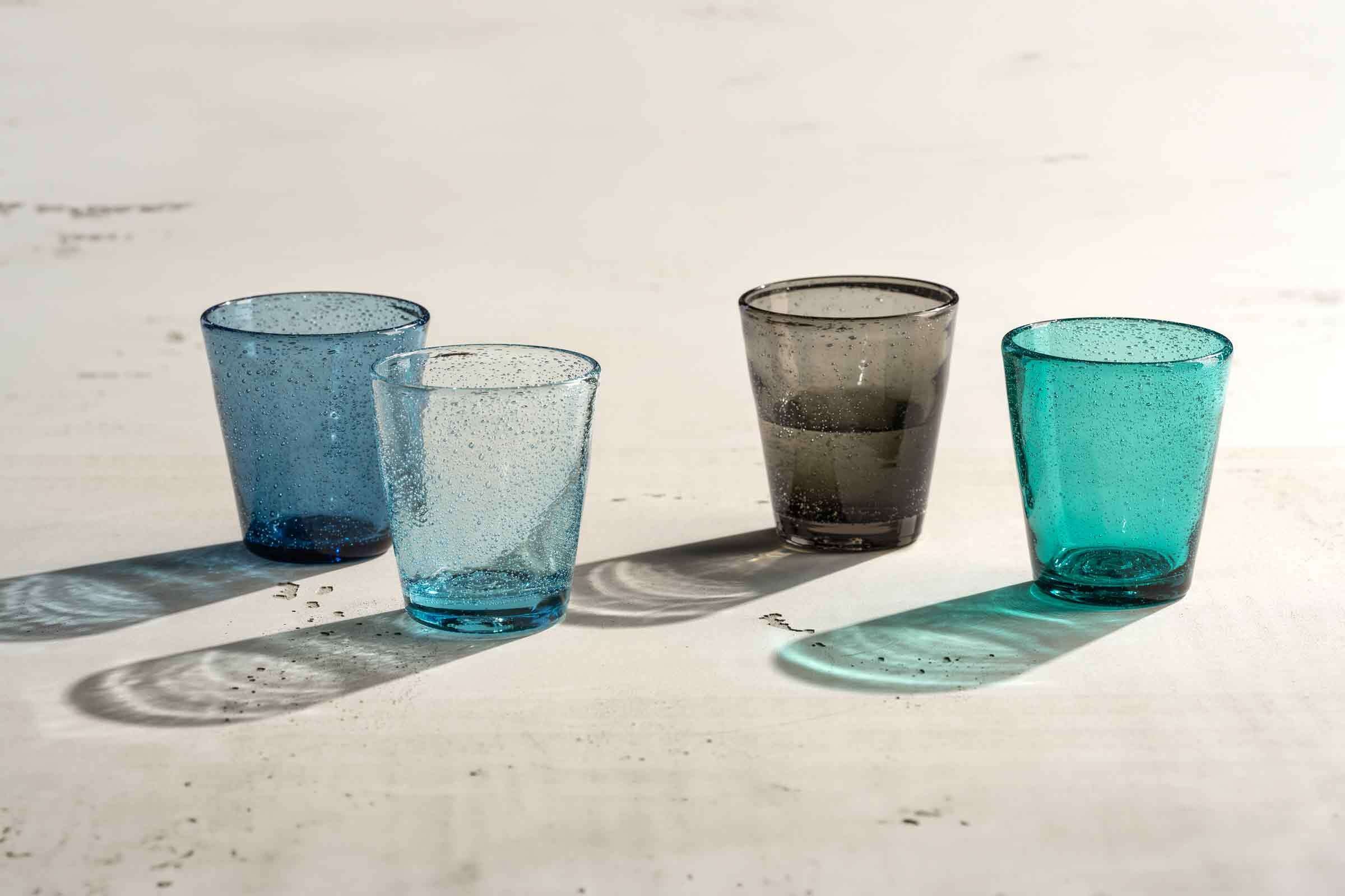 LEONARDO Glas »Trinkglas-Set 4-teilig BURANO 330 ml bunt«