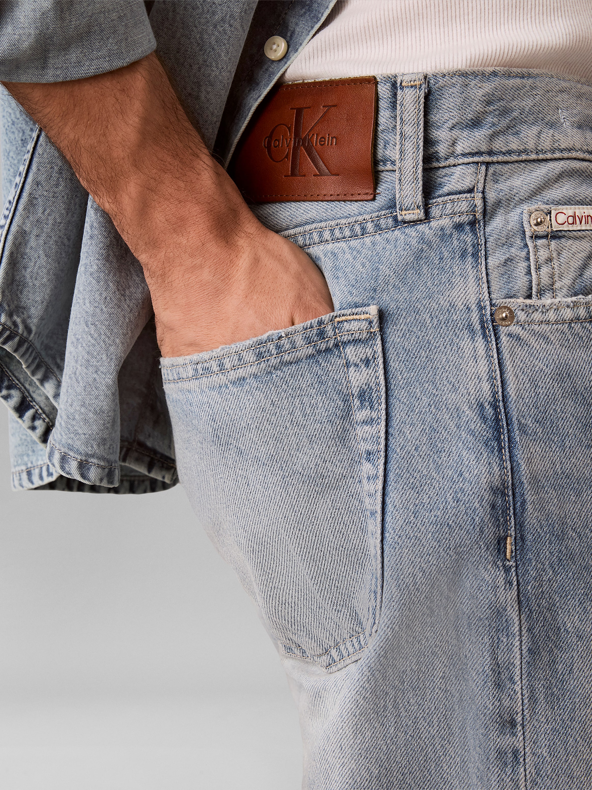 Calvin Klein Jeans Straight-Jeans Regular fit mit Taschen
