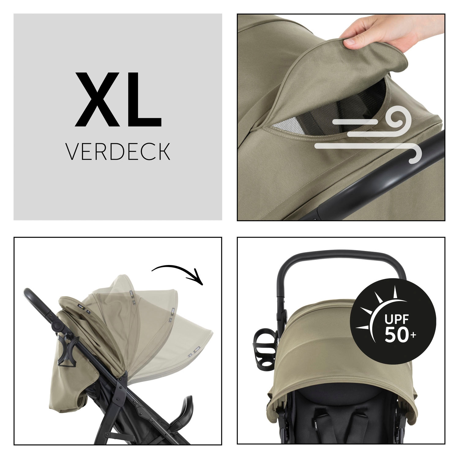 Hauck Kinder-Buggy »Rapid 4D«, 25 kg, belastbar bis 22 kg