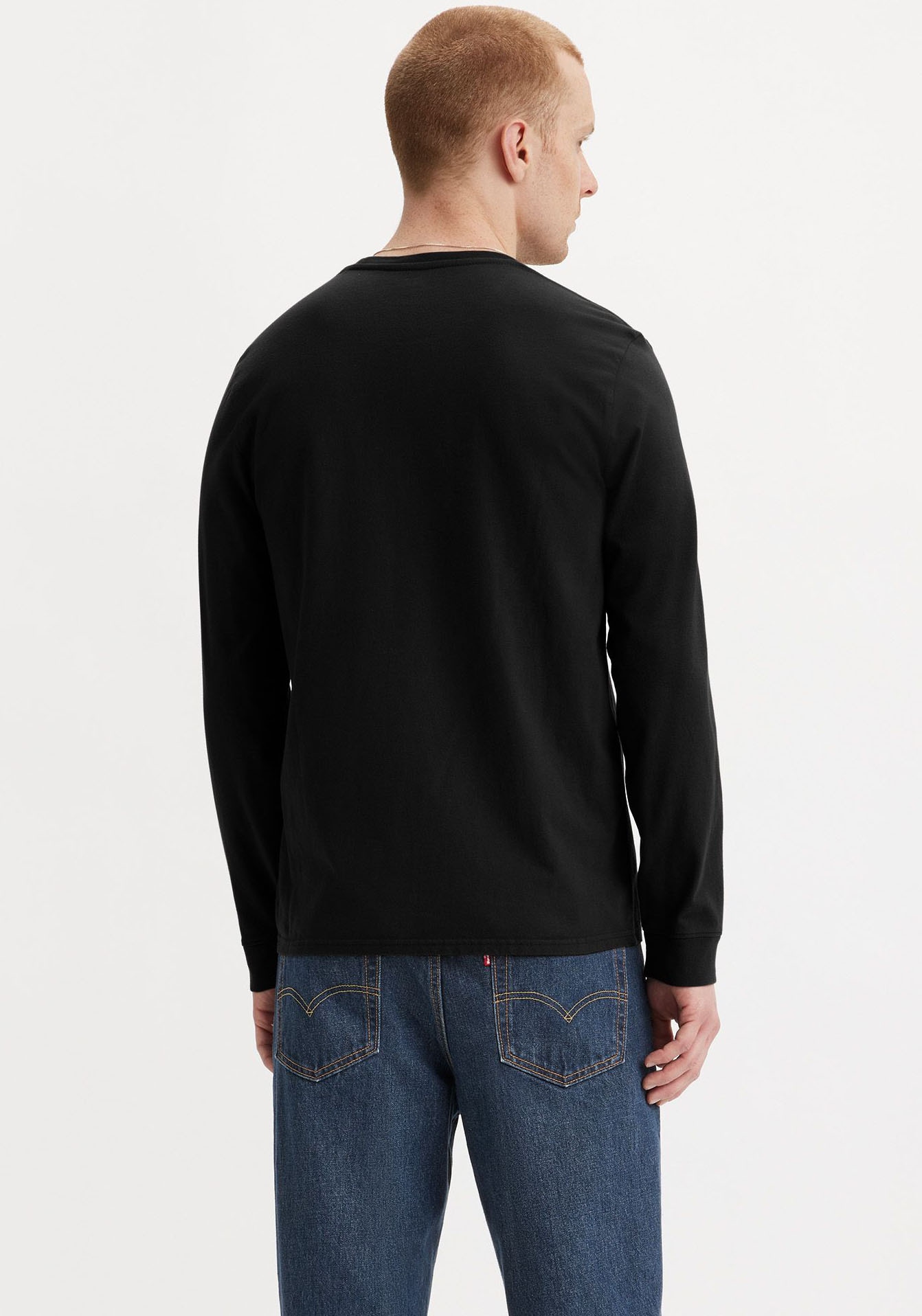 Levi's® Langarmshirt, mit Logo-Applikation