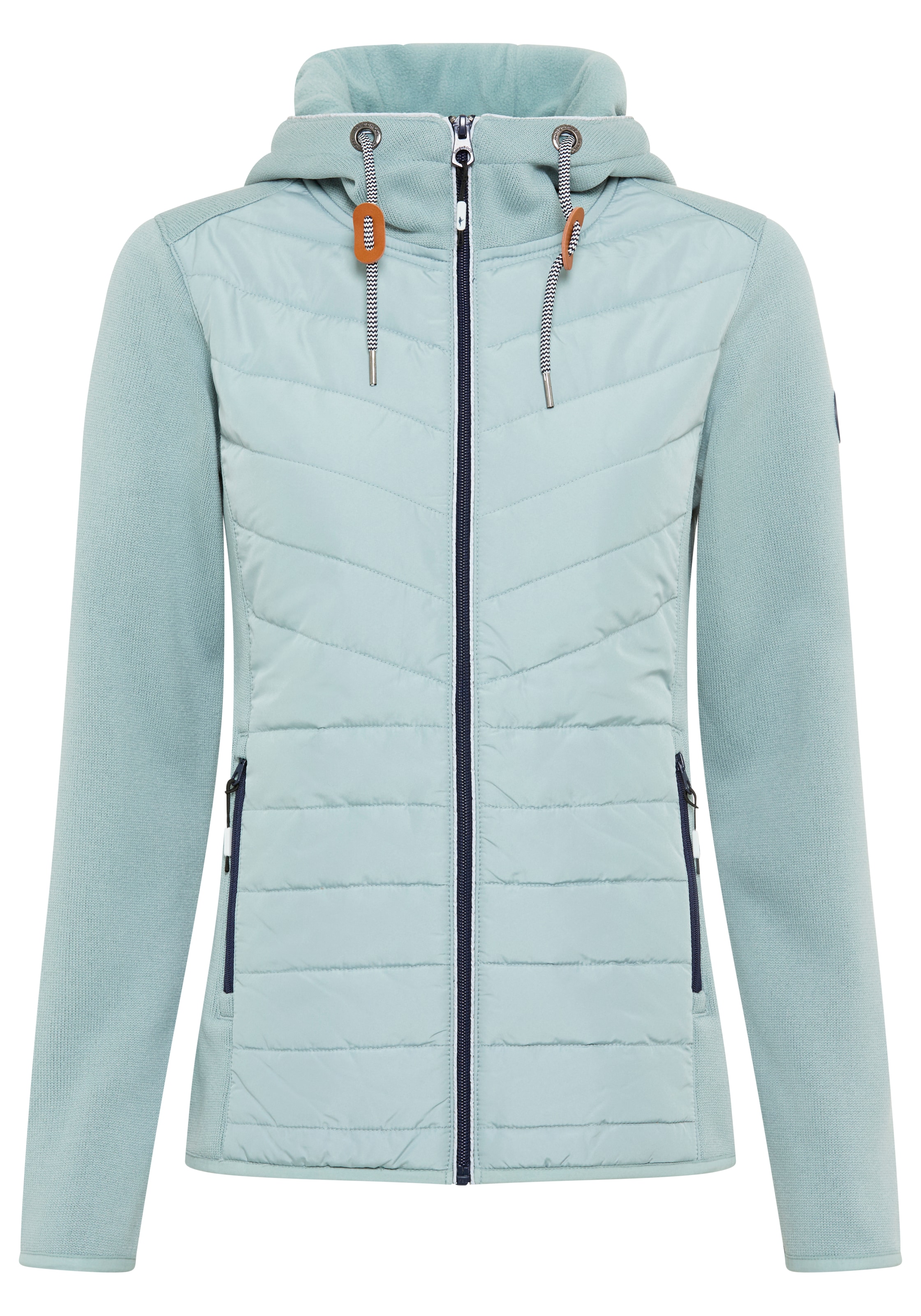 KangaROOS Hybridjacke mit Kapuze Übergangsjacke mit Kapuze Reißverschlusstaschen