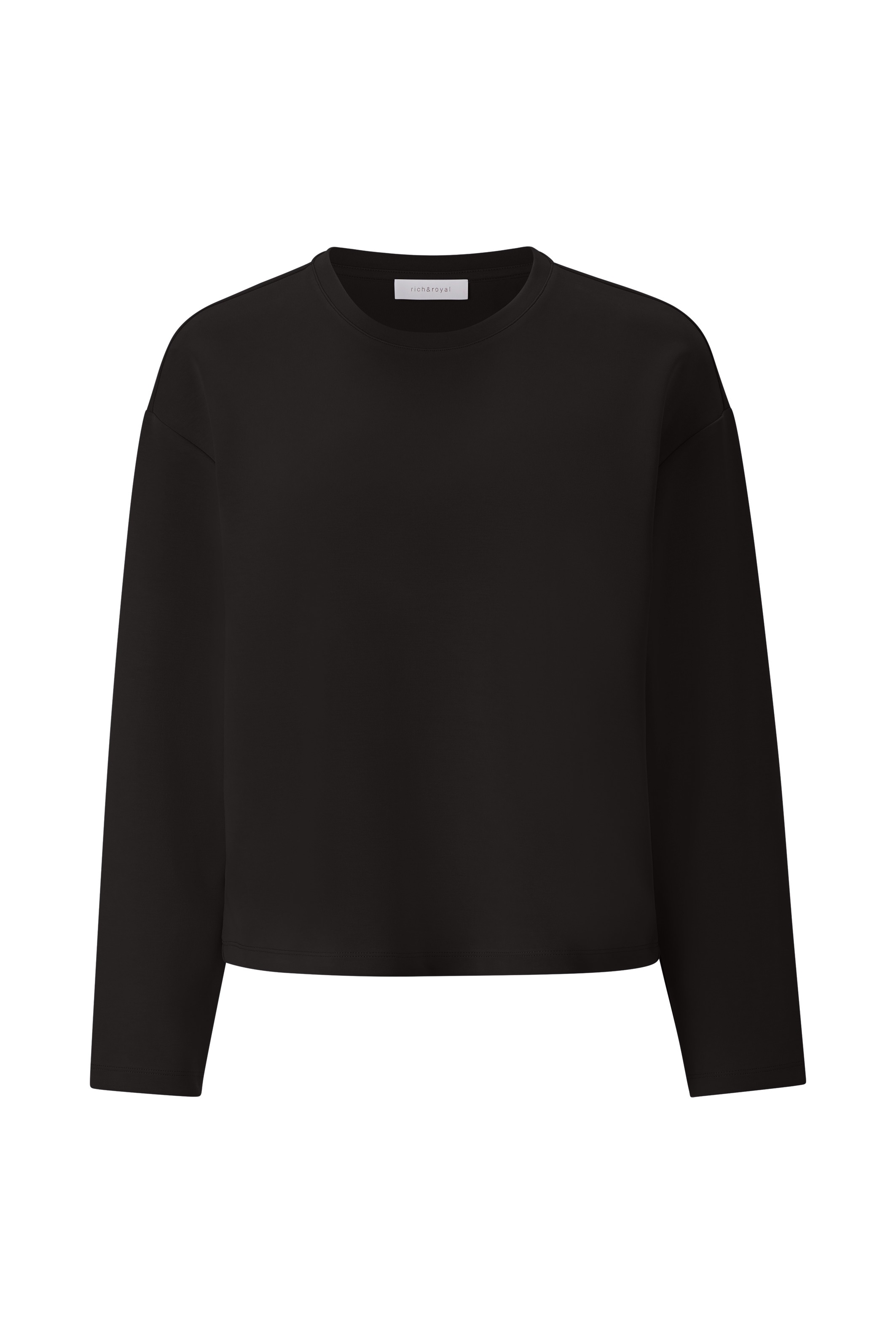 RICHROYAL Sweatshirt »2409 T Peach Crew«, überschnittene Schultern, softer Griff, Rundhals