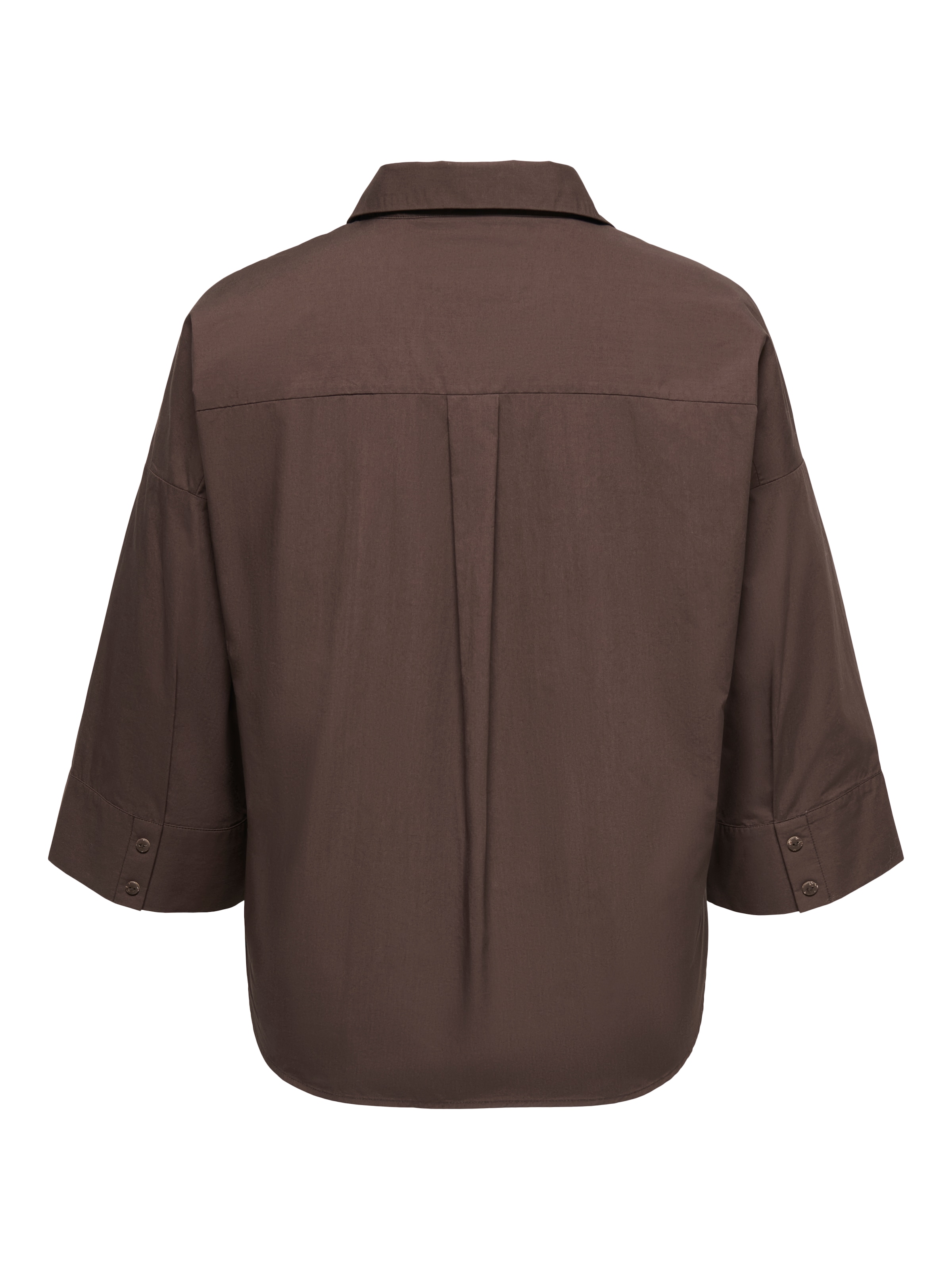 ONLY CARMAKOMA Hemdbluse »CARSAJA KERI 3/4 SHIRT WVN NOOS« Baumwolle, regular fit