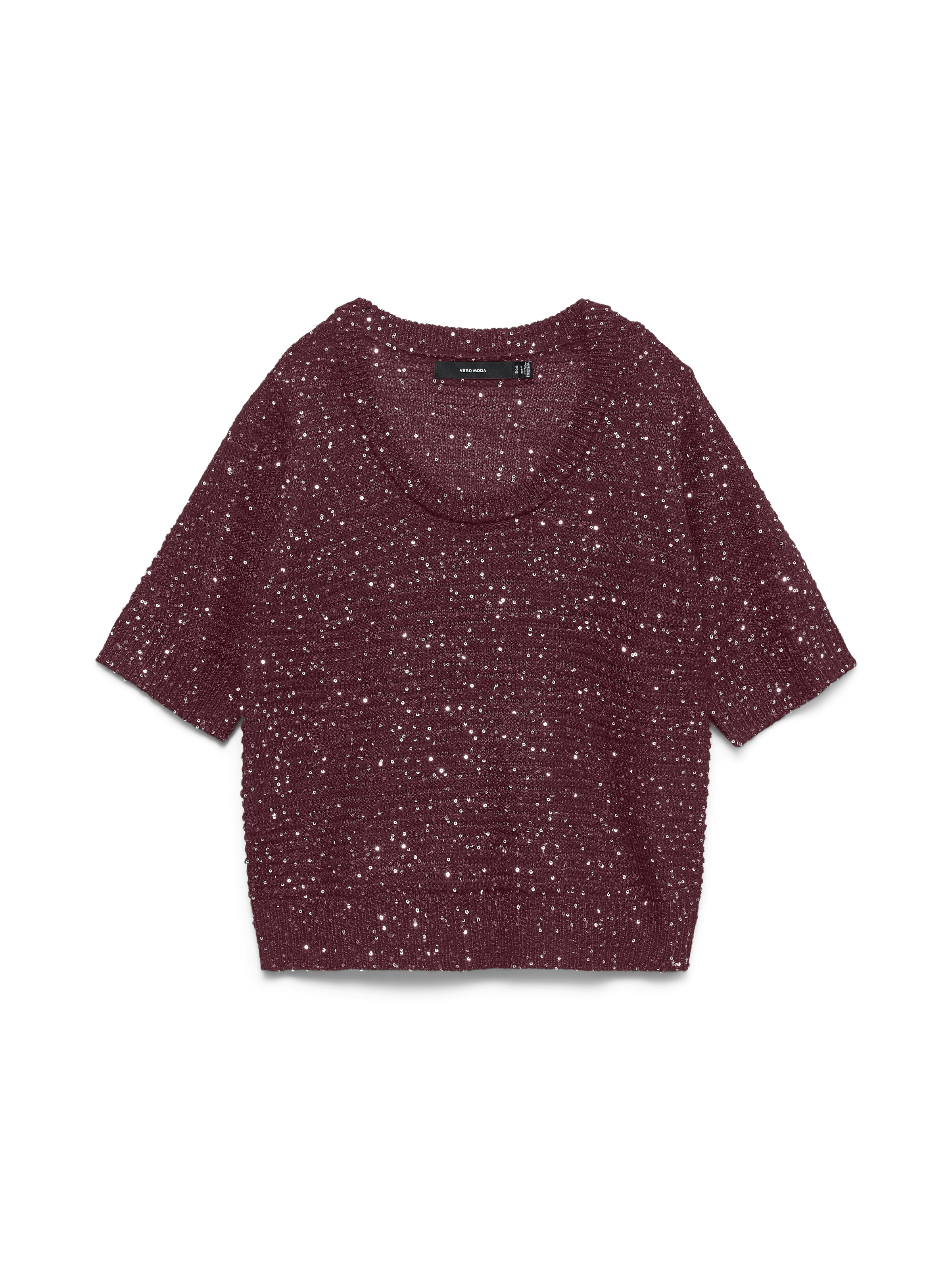 Vero Moda Strickpullover »VMLEILANI STITCH 2/4 U-NECK PULLOVER«