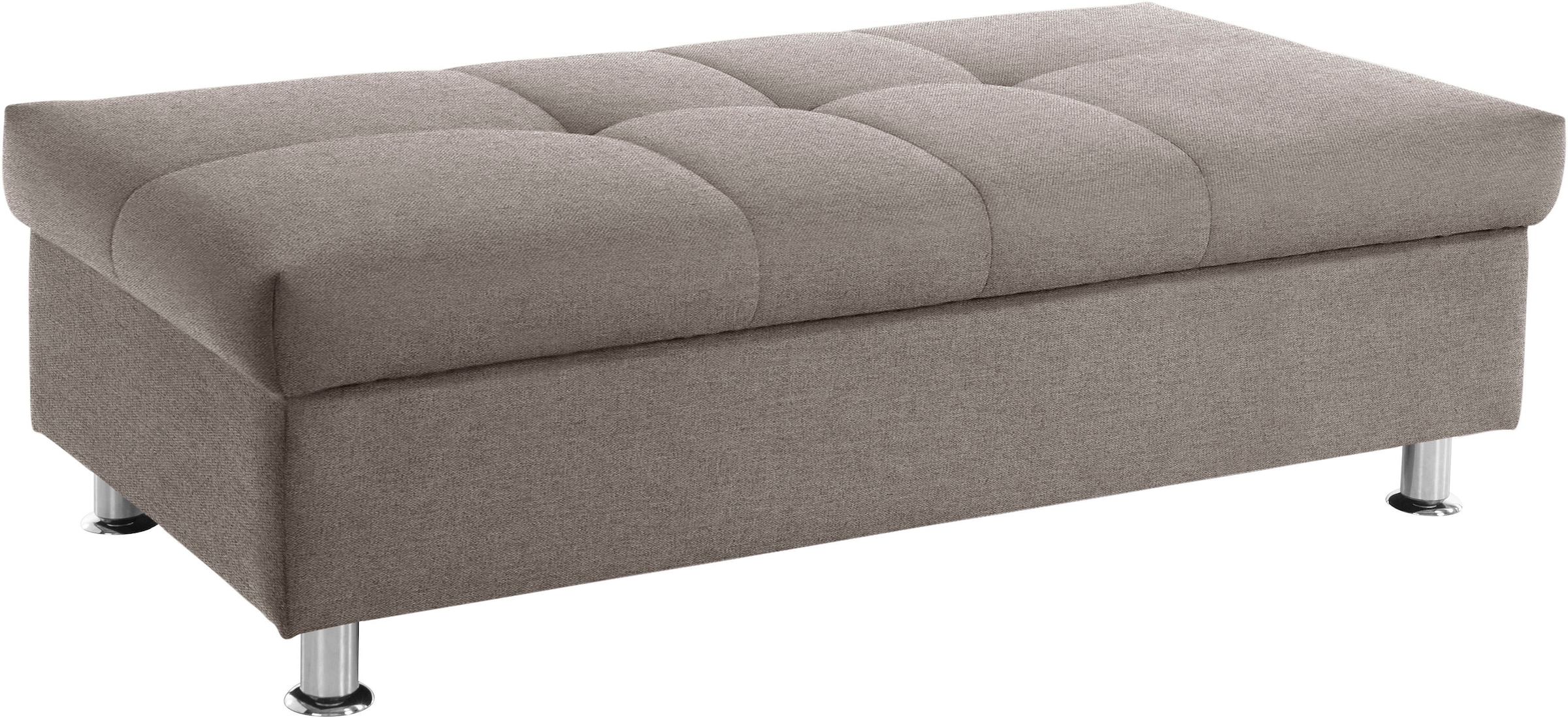 DOMO collection Stauraumhocker »Franzi«, mit großem Stauraumfach