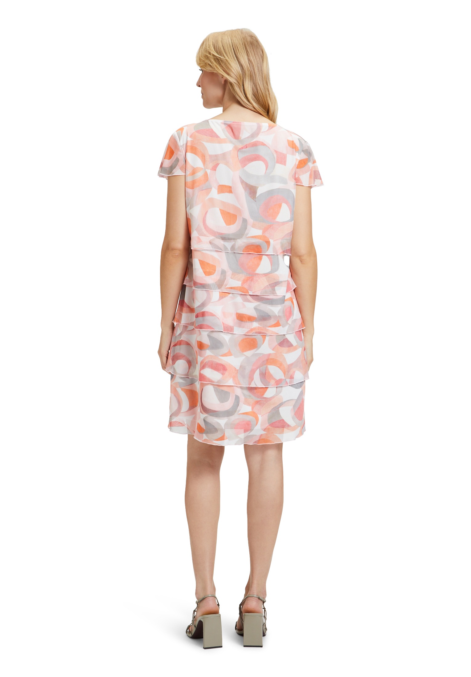 Betty Barclay Midikleid »Stufenkleid mit Flügelärmeln«