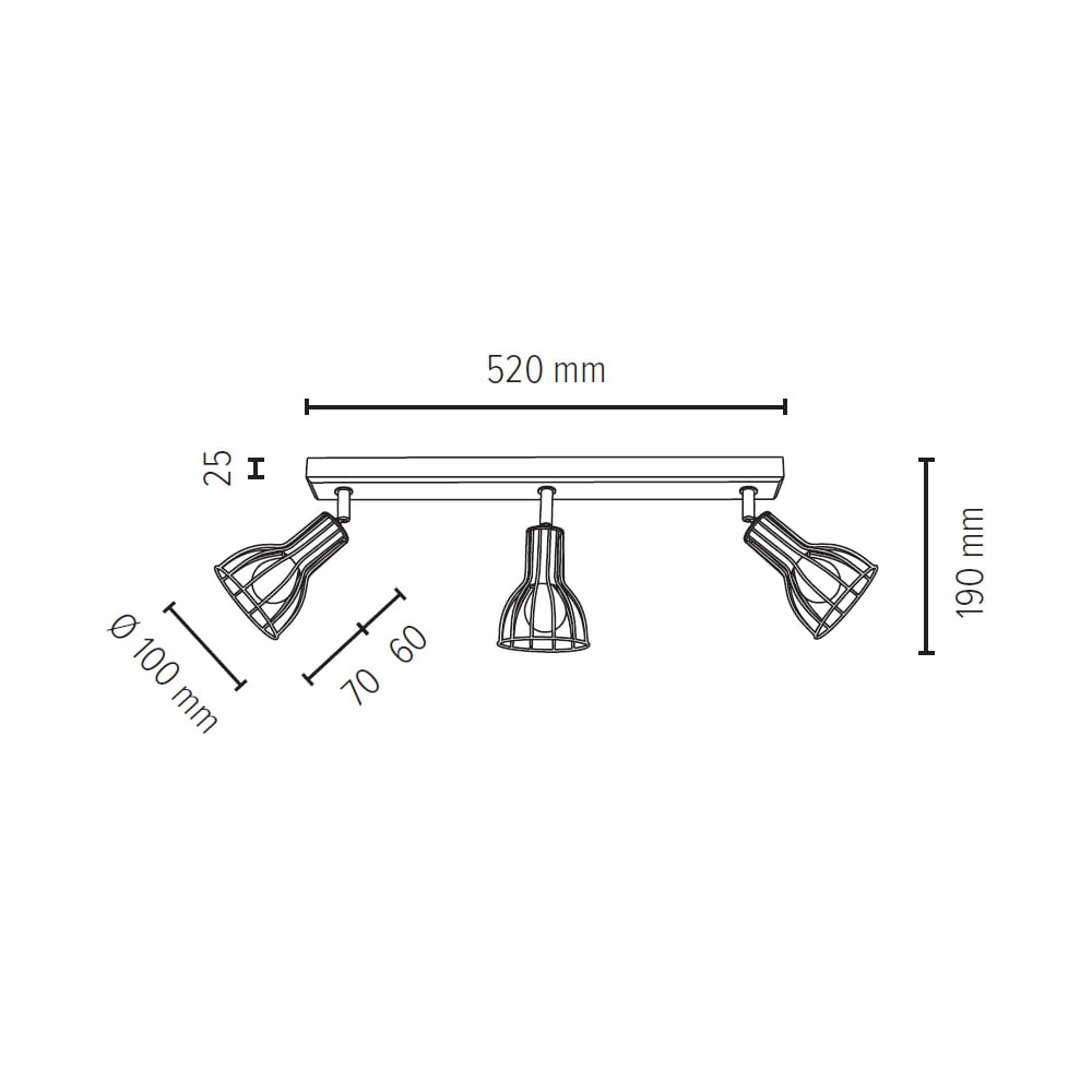 SPOT Light Deckenleuchte »MEGAN mit - Jahren Nachhaltig Eicheholz FSC®-zertifiziert aus Naturprodukt 3 flammig-flammig, Garantie 3 online massiv, WOOD«, XXL kaufen 