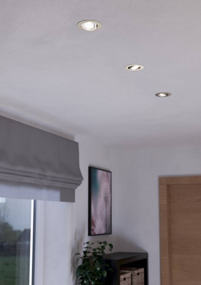 EGLO EInbaustrahler »SALICETO«, 3er-Set, LED-Modul fest integriert