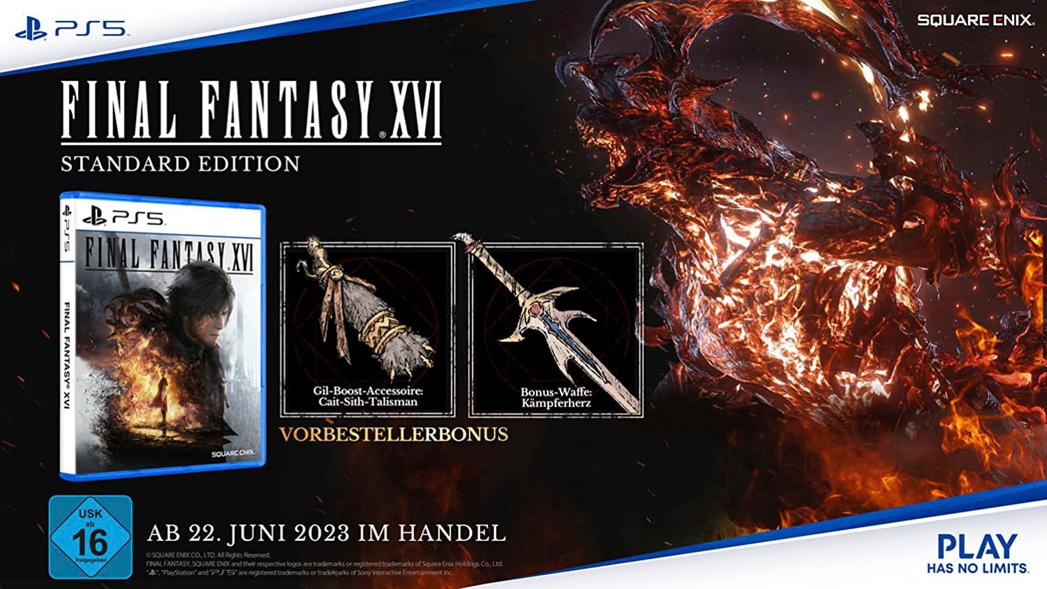 SquareEnix Spielesoftware »Final Fantasy XVI«, PlayStation 5