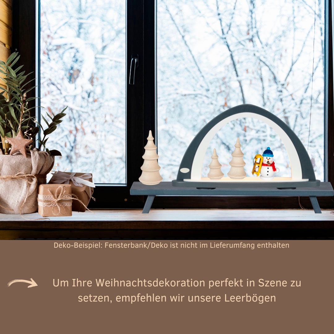 Weigla LED Schwibbogen »Weihnachtsdeko«, Leerbogen zum Selbstbestücken