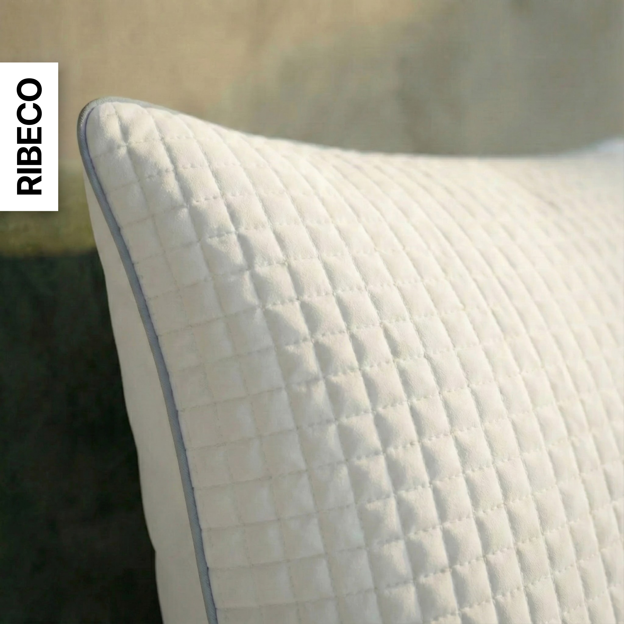 RIBECO Kopfkissen »Olaf, 40x80 & 80x80 cm erhältlich« Füllung: Polyester 1 Stk. tlg. mit kühlender Sommer- und weicher Winterseite!