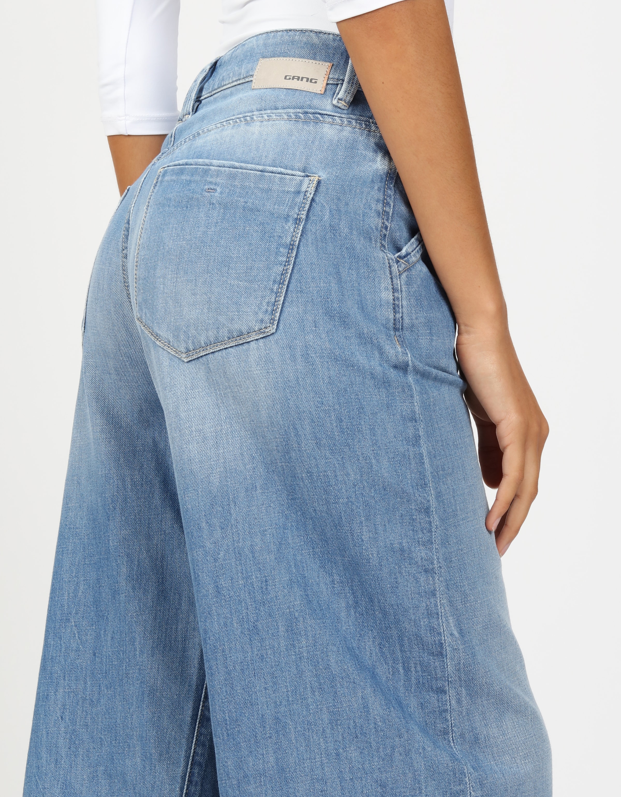 GANG 3/4-Jeans »94MONA CULOTTE«, mit weitem Bein