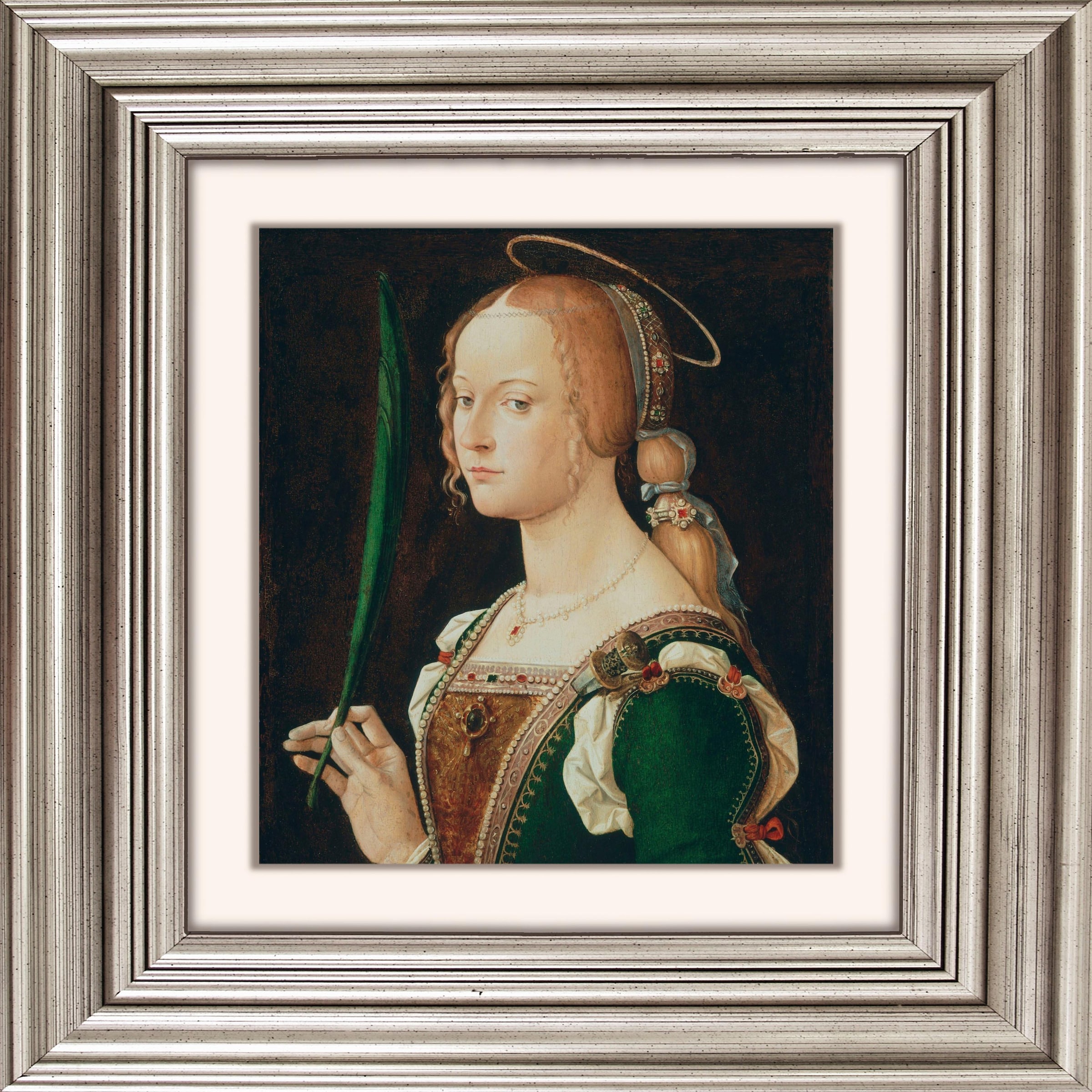 queence Acrylglasbild »Frau II« bestellen bequem