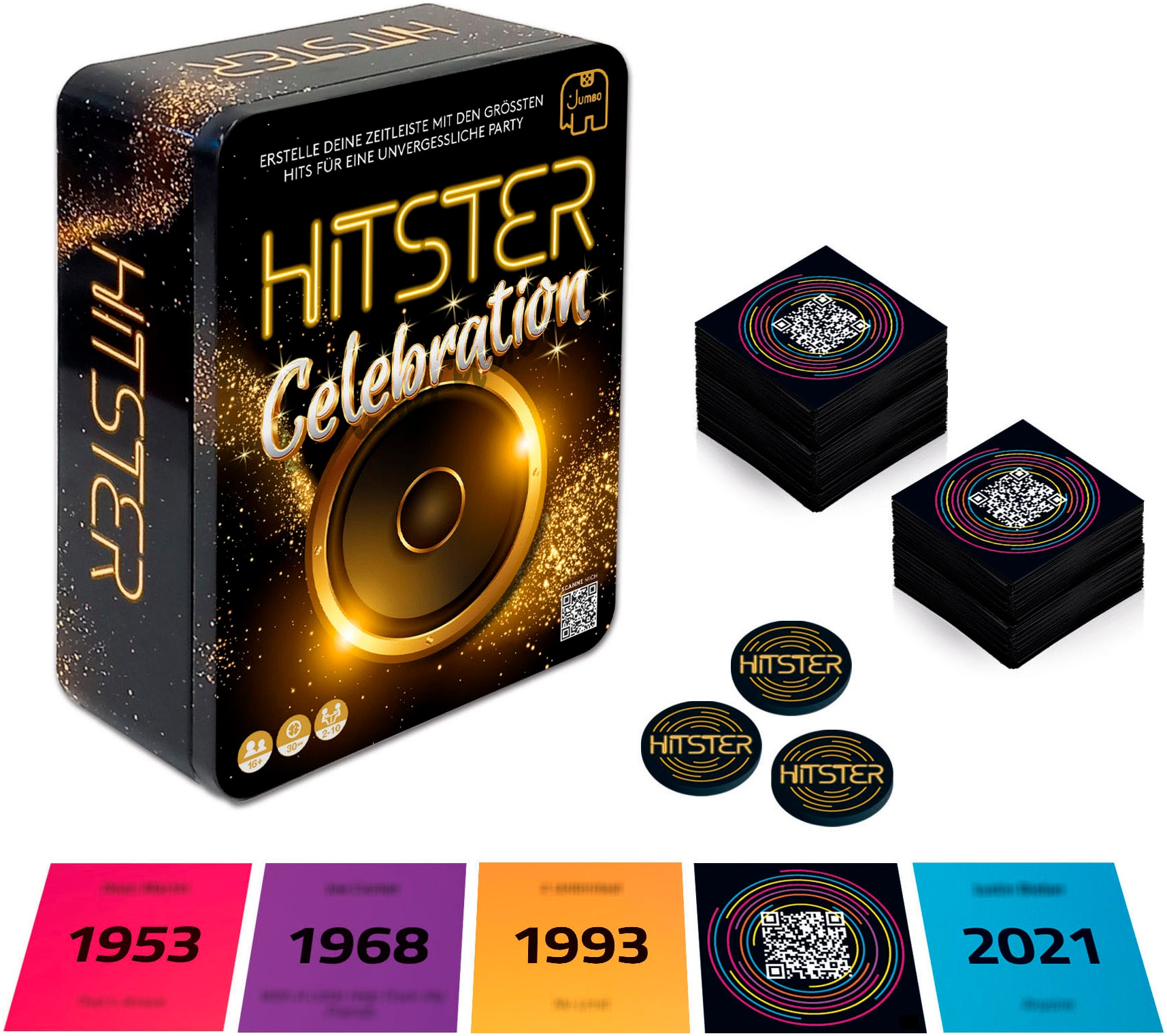 JUMBO Spiel »Hitster Celebrations«
