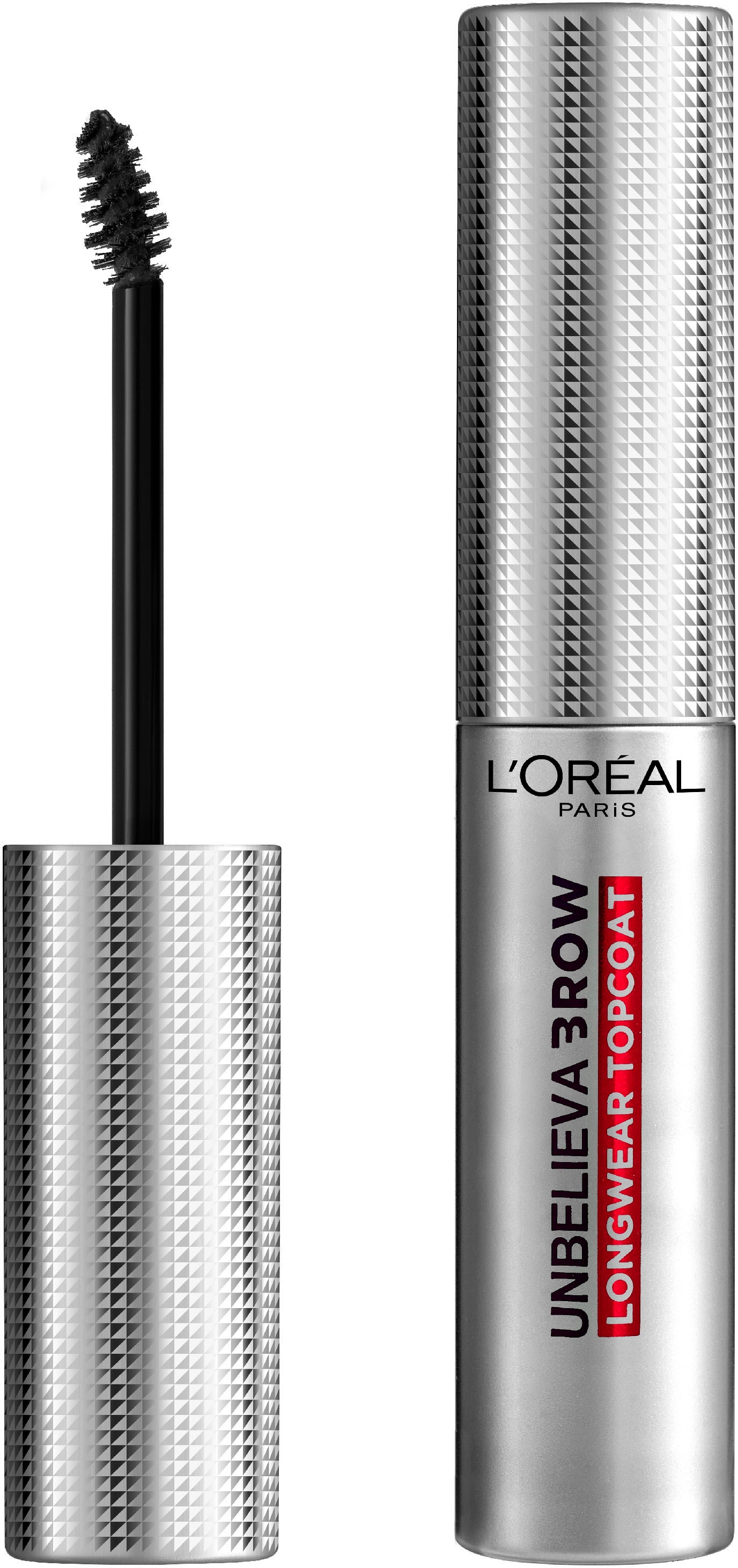 L'ORÉAL PARIS Augenbrauen-Kosmetika »Unbelieva’Brow Longwear Topcoat«, mit präziser Mascara-Bürste, langanhaltend, Augen-Make-Up