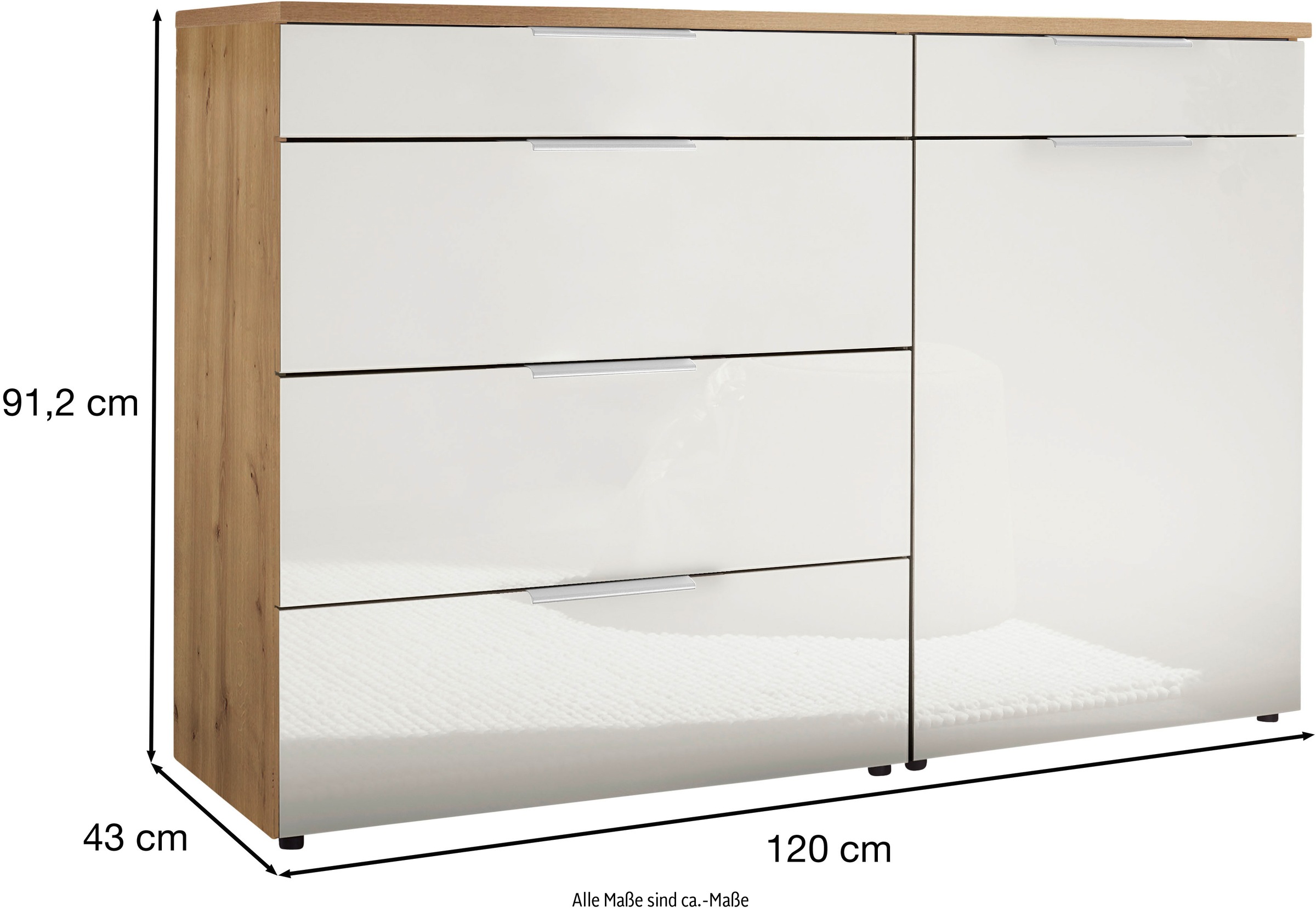 WIEMANN Kombikommode »Como« vormontiert