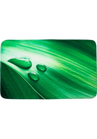 Sanilo Badematte »Green Leaf«, Höhe 15 mm, schnell trocknend, Memory Schaum kaufen