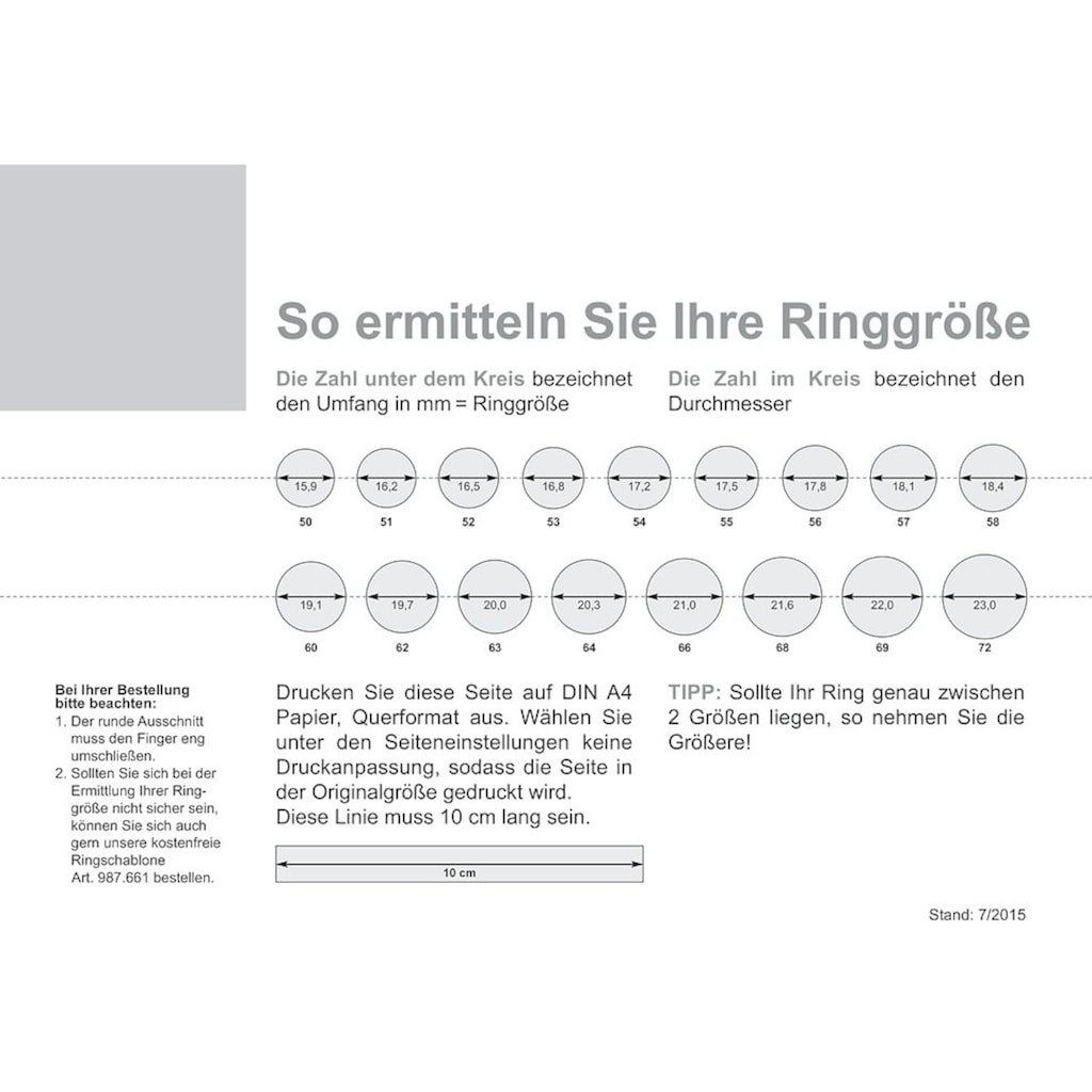 Firetti Fingerring »Schmuck Geschenk Silber 925 Silberring Verlobung Solitär«