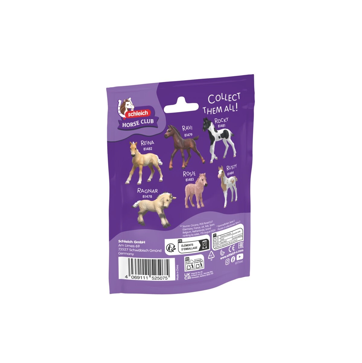 Schleich® Spielfigur »HORSE CLUB, Sammelfohlen Ruby (81480)«