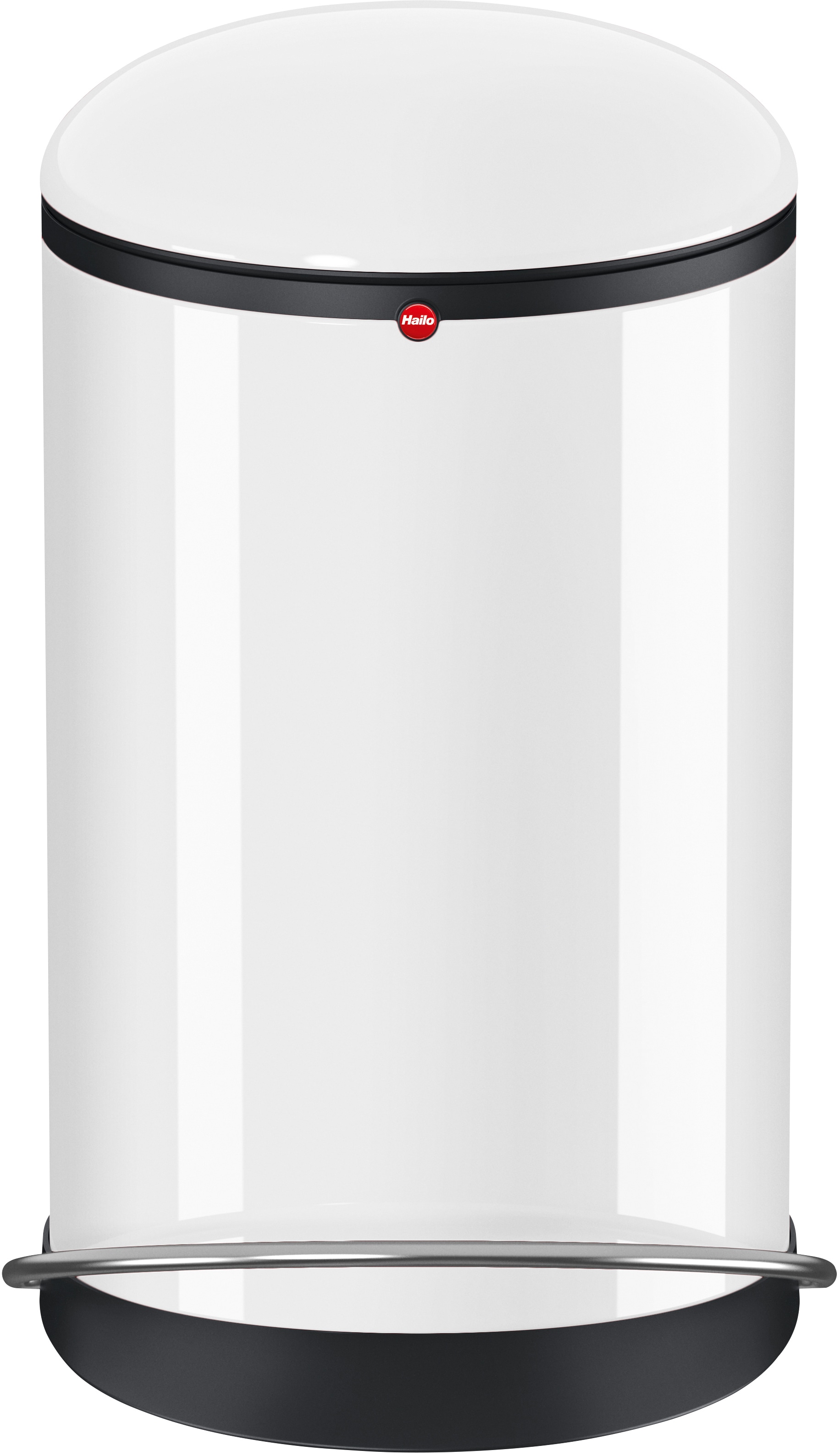 Hailo Mülleimer »Harmony M«, 1 Behälter, 12 l, Stahlblech o. Edelstahl, Kunststoff Inneneimer, Made in Germany