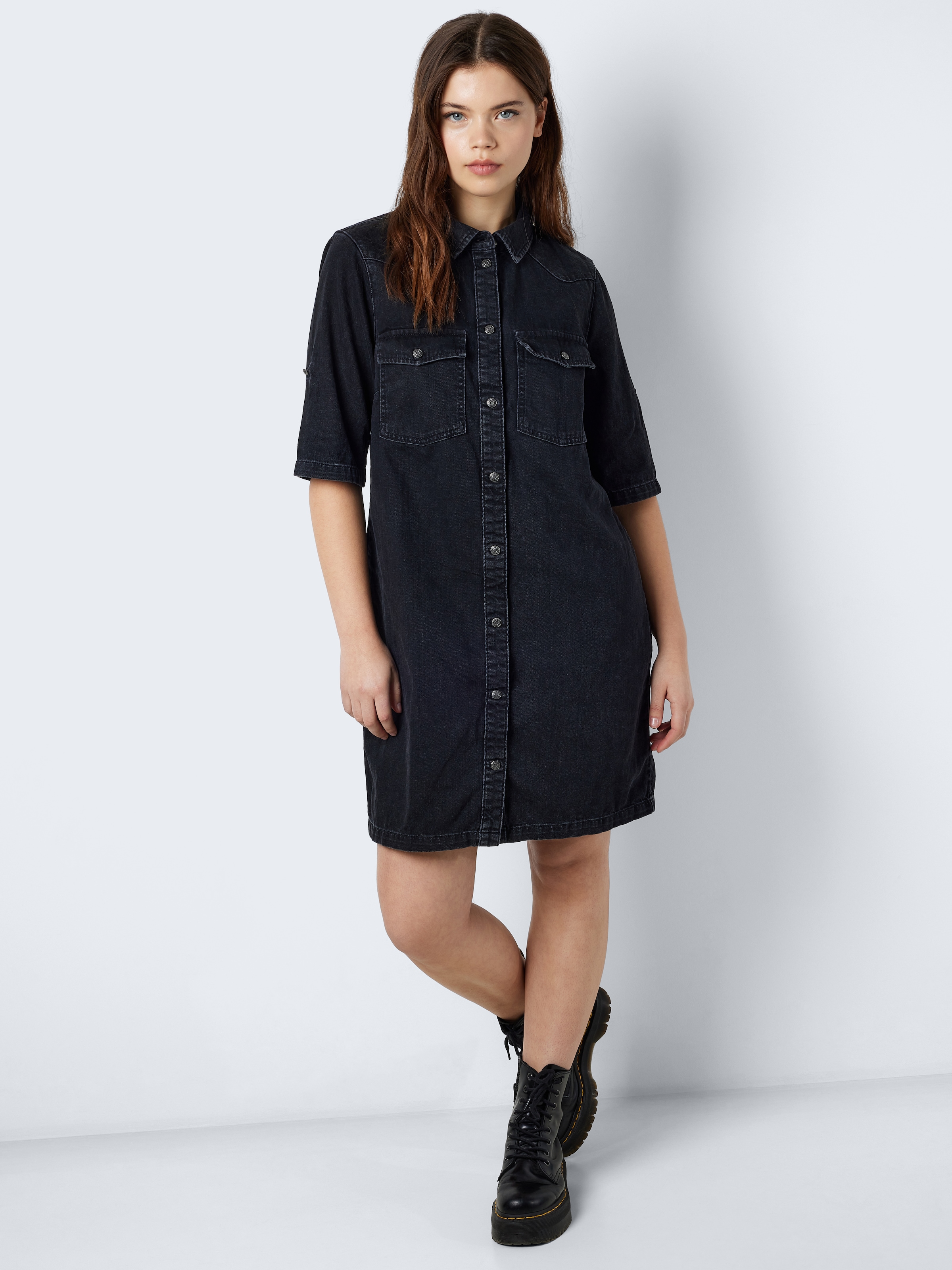 Noisy may Jeanskleid »NMNEW SIGNE S/S DENIM DRESS WG001BL NOOS«