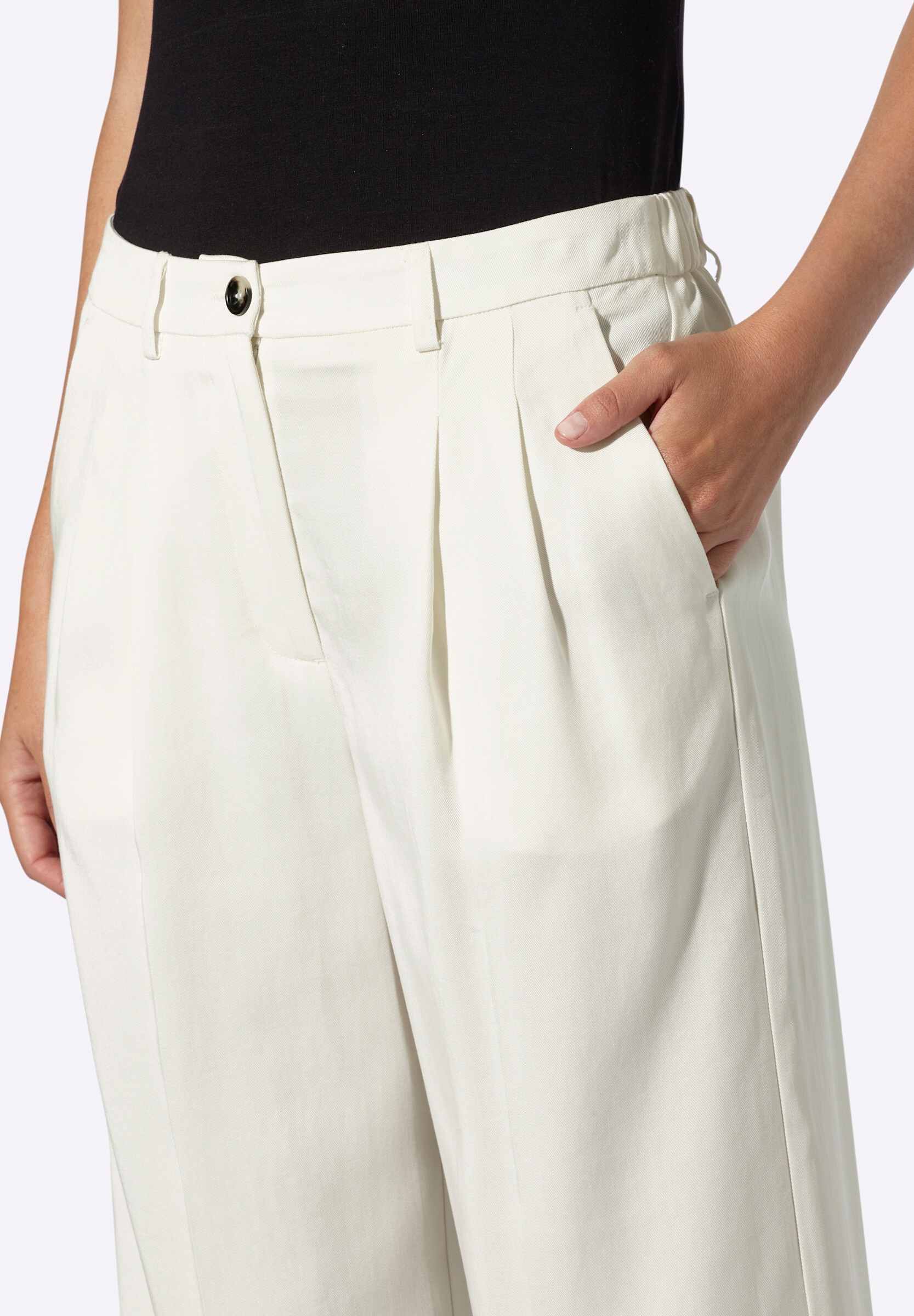 heine Bügelfaltenhose »Hose Webhose aus Lyocell«