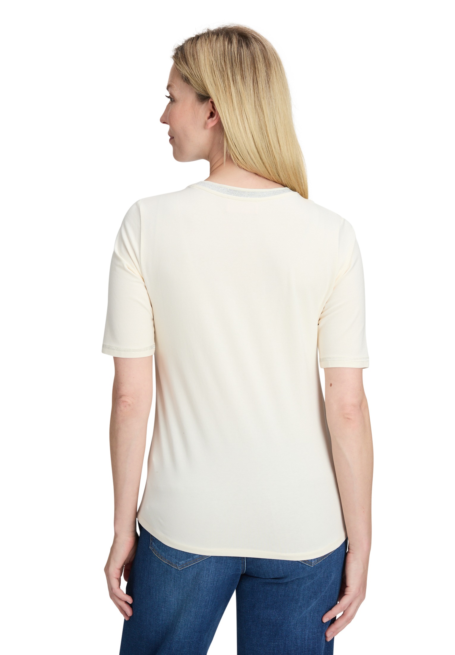 Betty Barclay Langarmshirt »Basic Shirt mit Applikation«