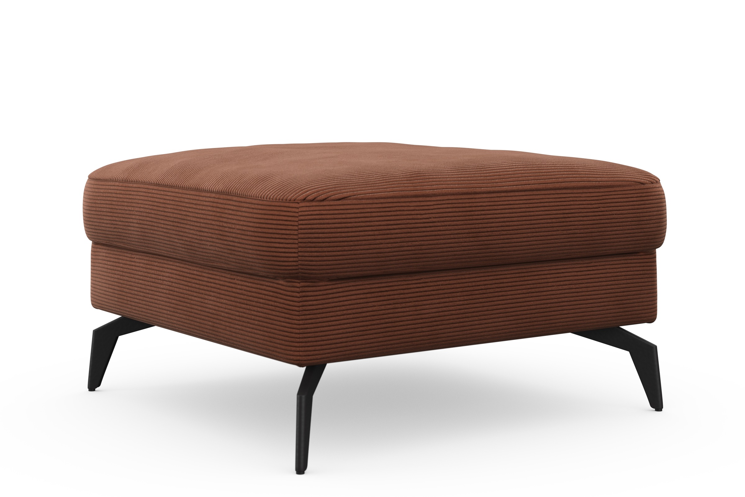 sit&more Polsterhocker »Cabana« mit stylischen Metallfüßen