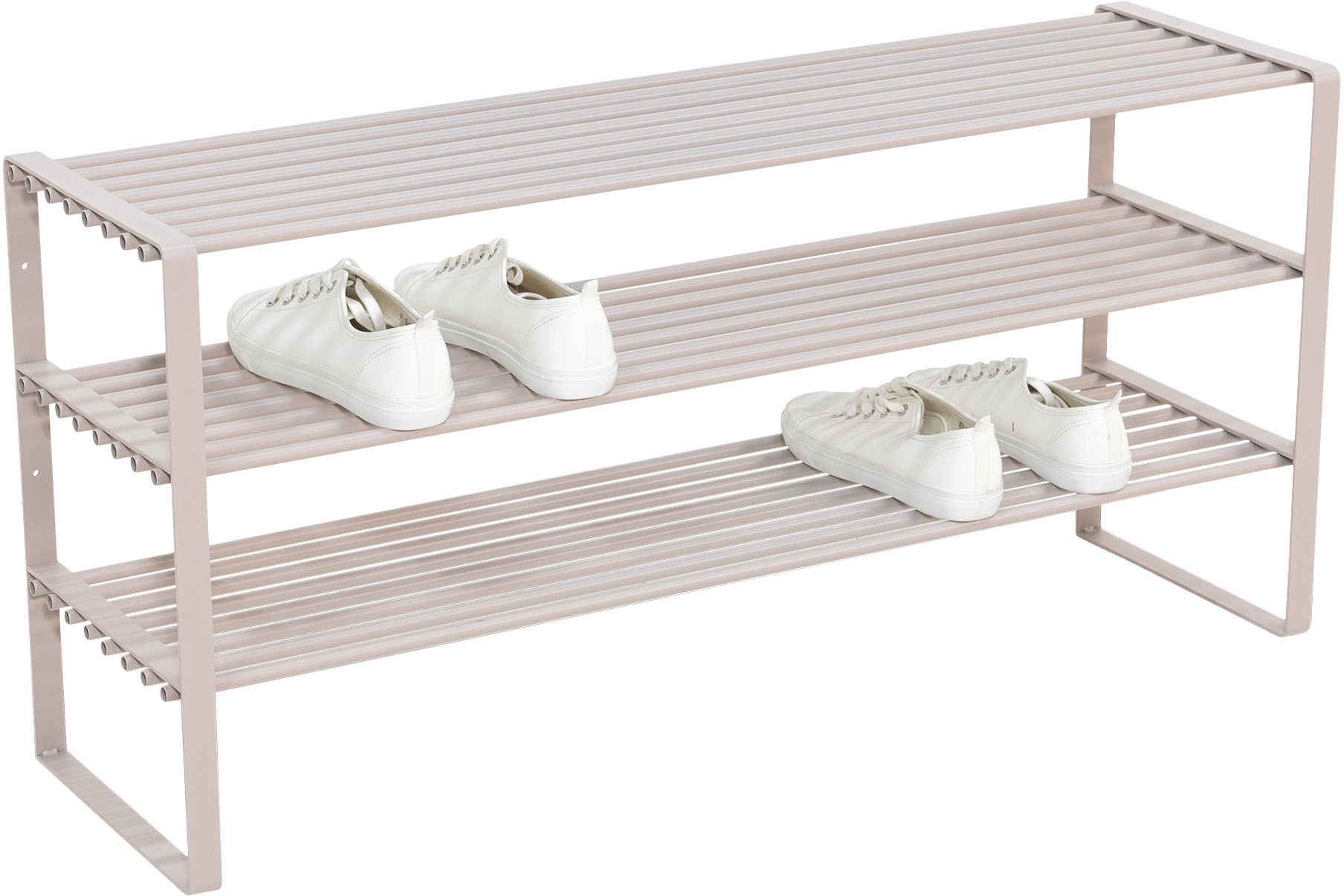 Spinder Design Schuhregal »REX SR 2 - 100 cm«, (1 St.), Regal aus Stahl, wahlweise Breite 70 cm oder 100 cm