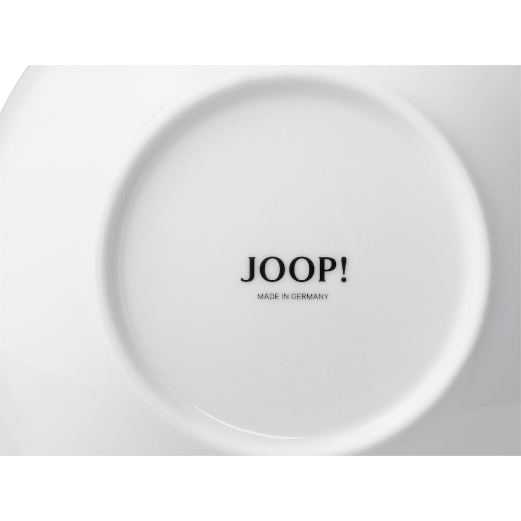 Joop! Speiseteller »JOOP! FADED CORNFLOWER«, (Set, 2 St.), hochwertiges Porzellan mit Kornblumen-Verlauf als Dekor, Ø 28 cm