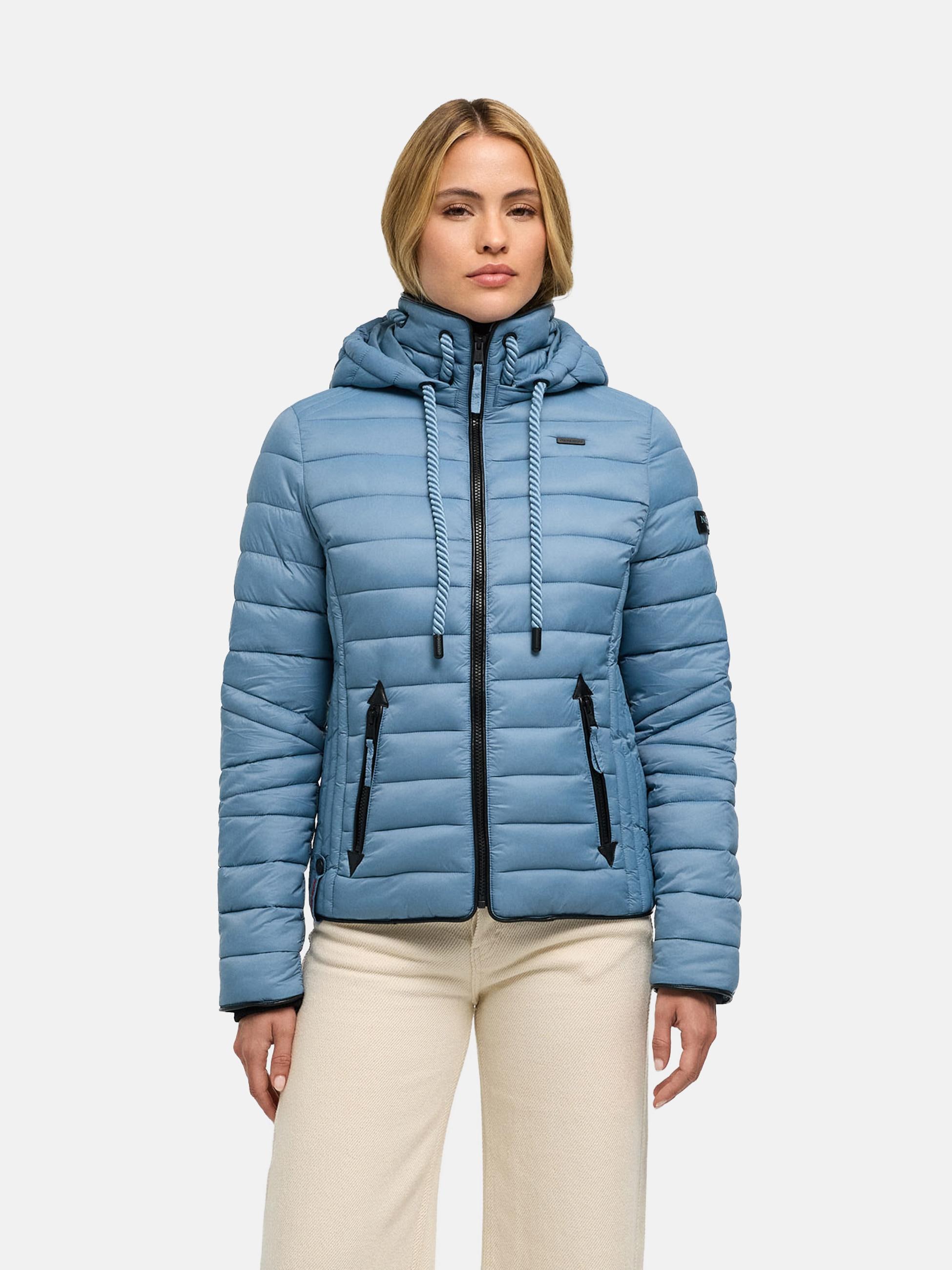 Navahoo Steppjacke »Übergangsjacke Lulana« mit Kapuze leichte Übergangsjacke mit Kapuze