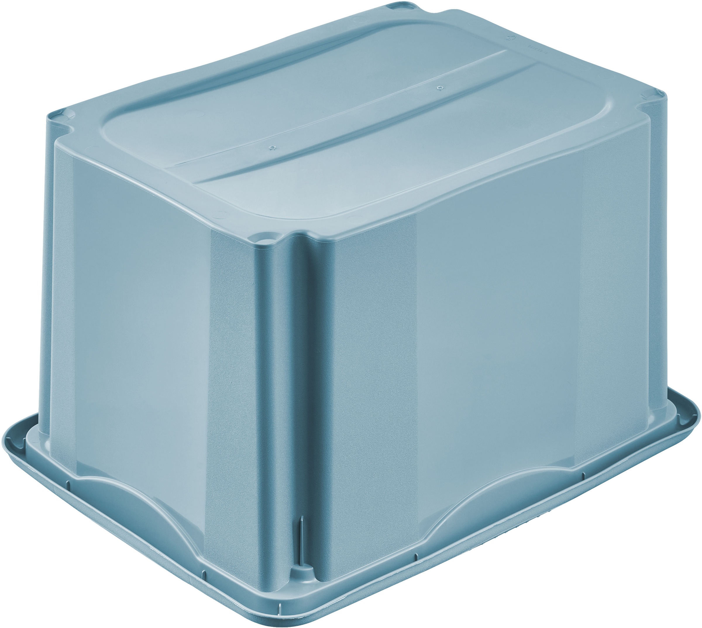 keeeper Aufbewahrungsbox »Emil, 3er Set, 30 L, 44,5 x 34,5 x 27 cm« ineinander und aufeinander stapelbar